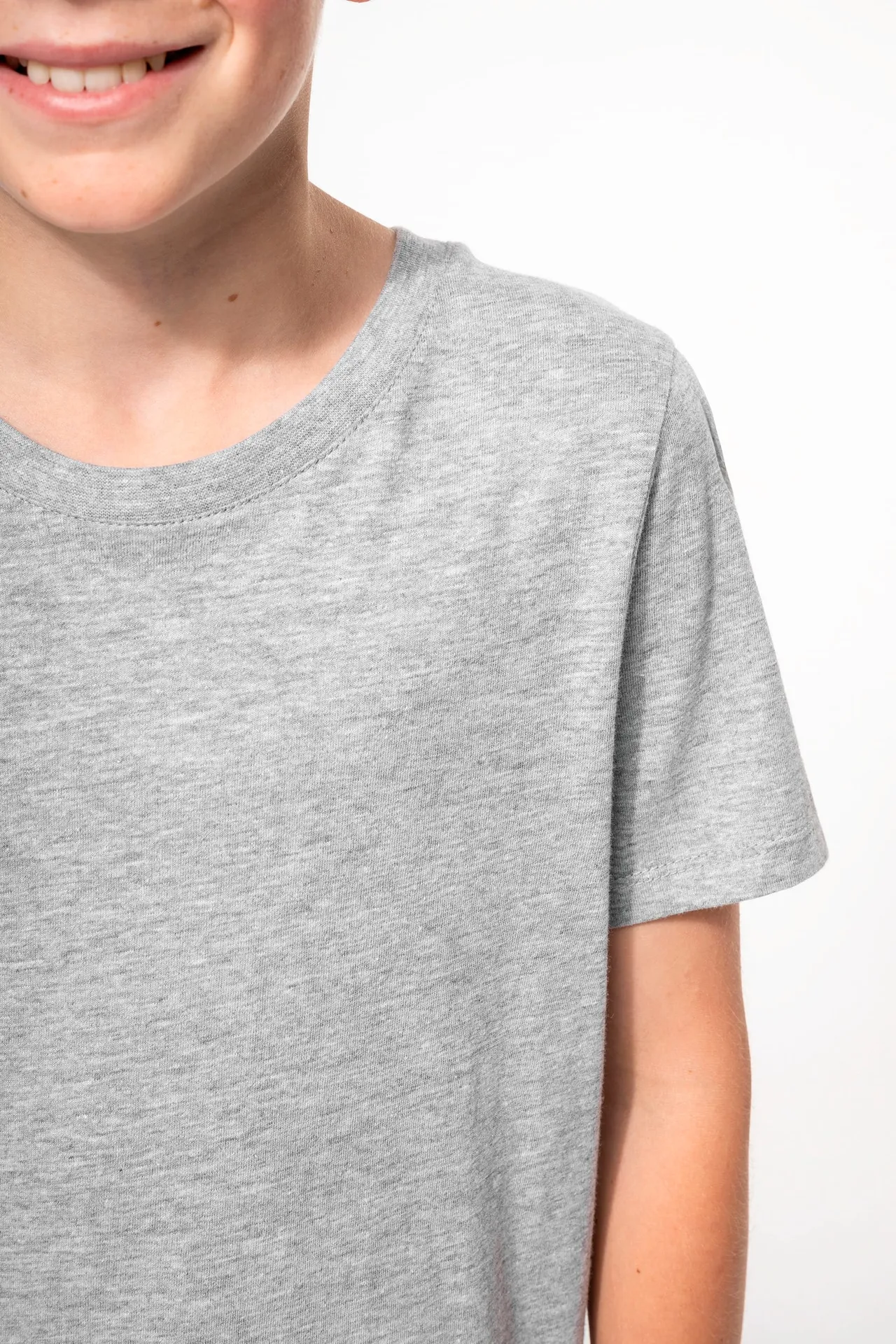 Kinder-T-Shirt mit Rundhalsausschnitt