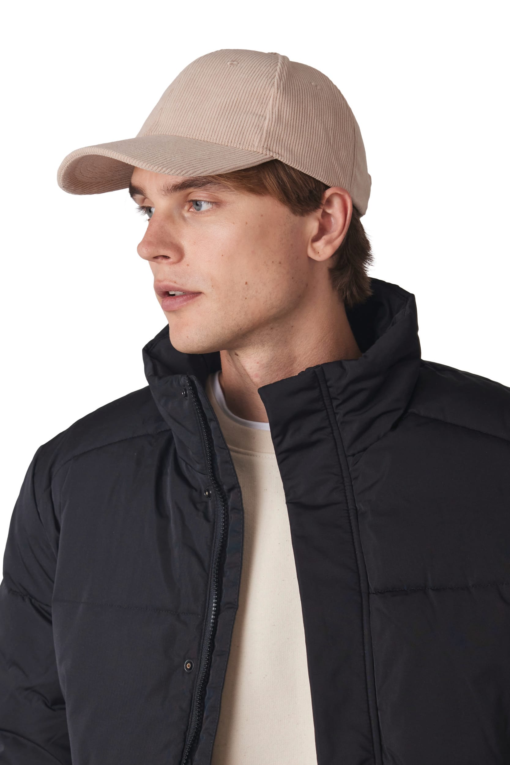 Kappe aus Samt – 6 Panels