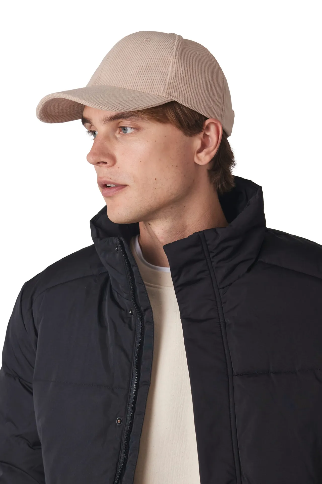 Kappe aus Samt – 6 Panels