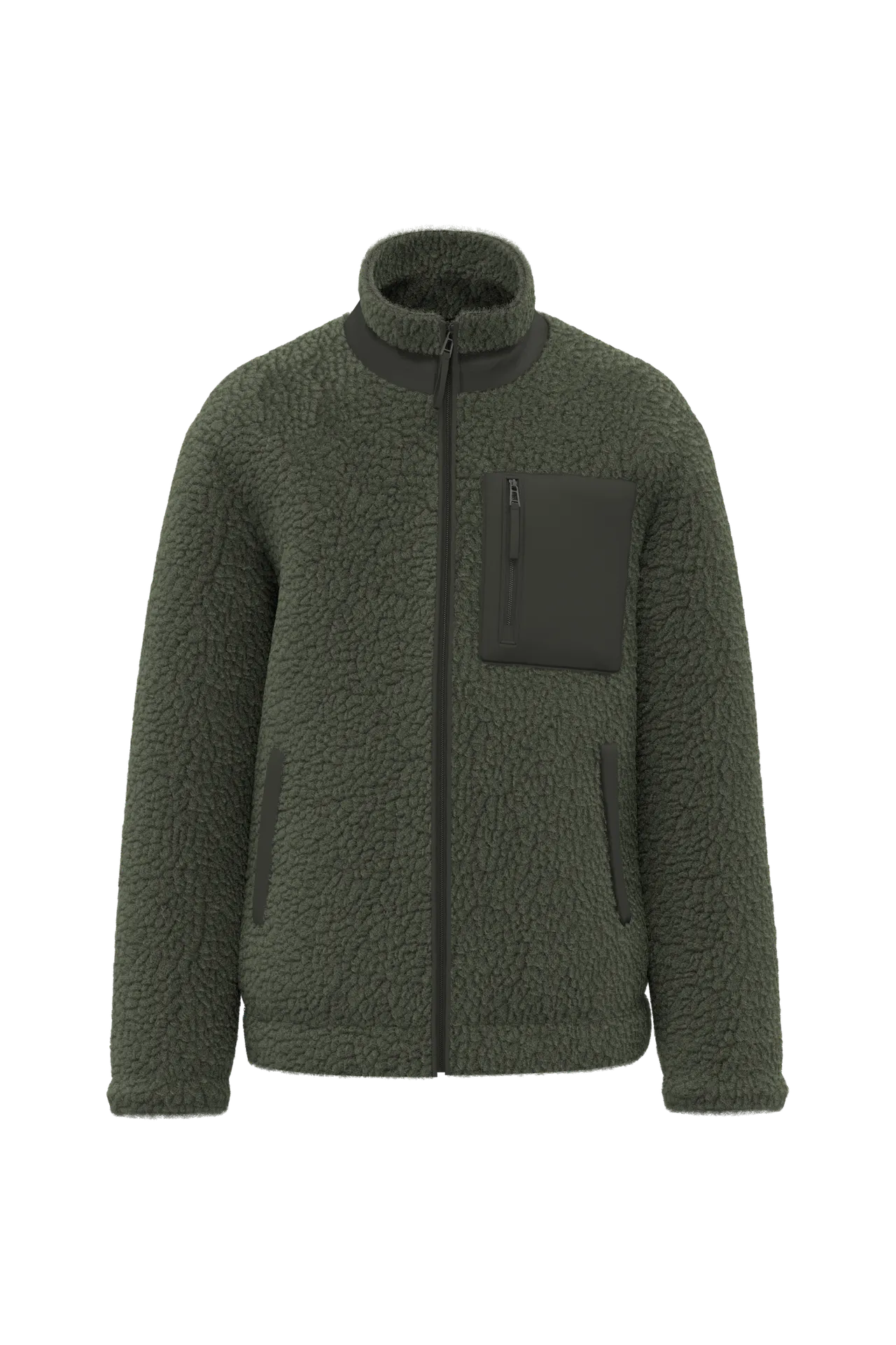 Umweltfreundliches Unisex Sherpajacke