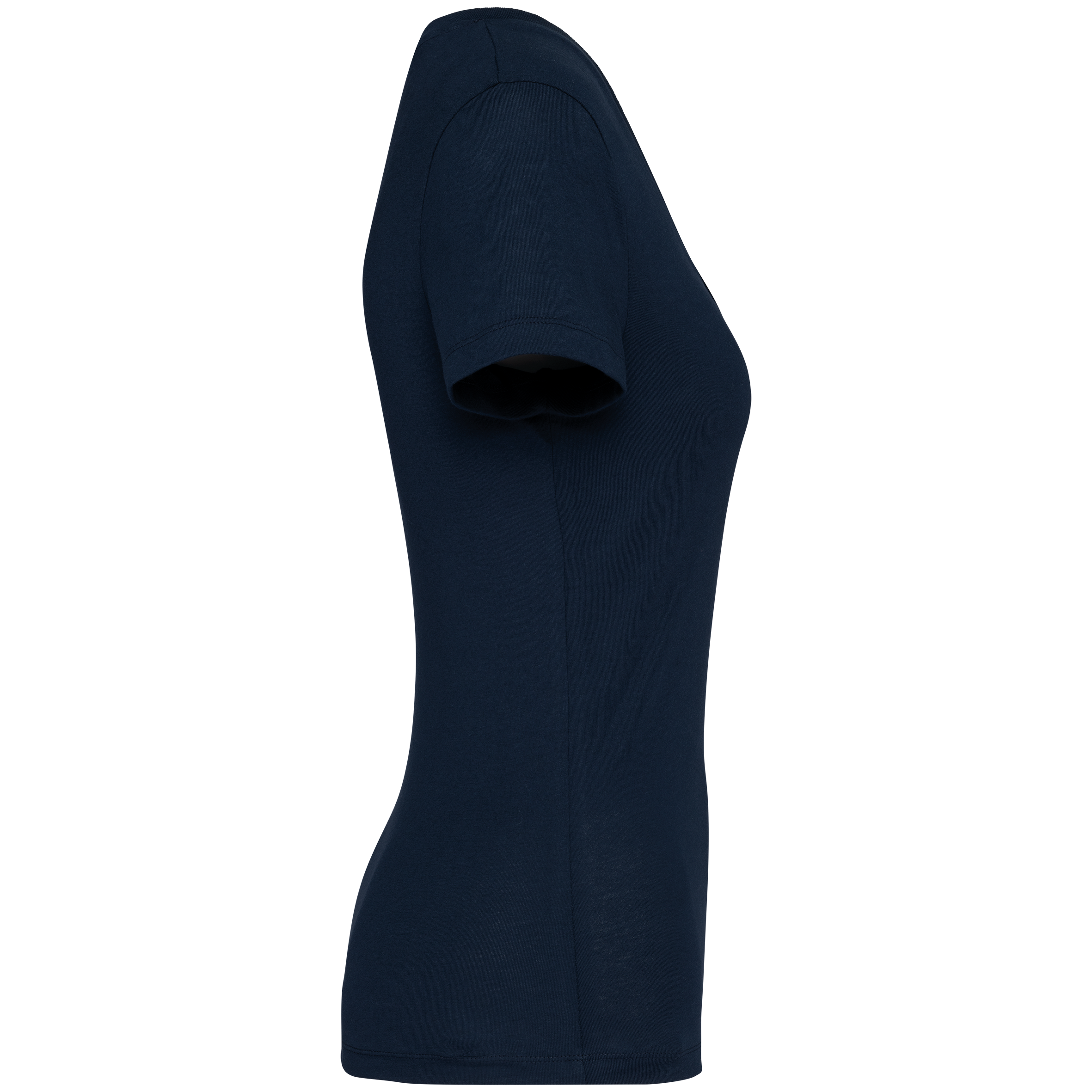 Damen Umweltfreundliches T-Shirt mit V-Ausschnitt