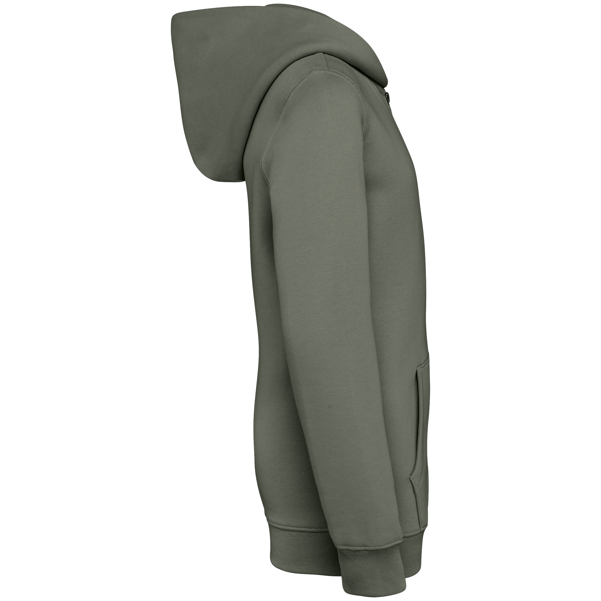 Umweltfreundliches Kinder-Hoodie mit Reißverschluss