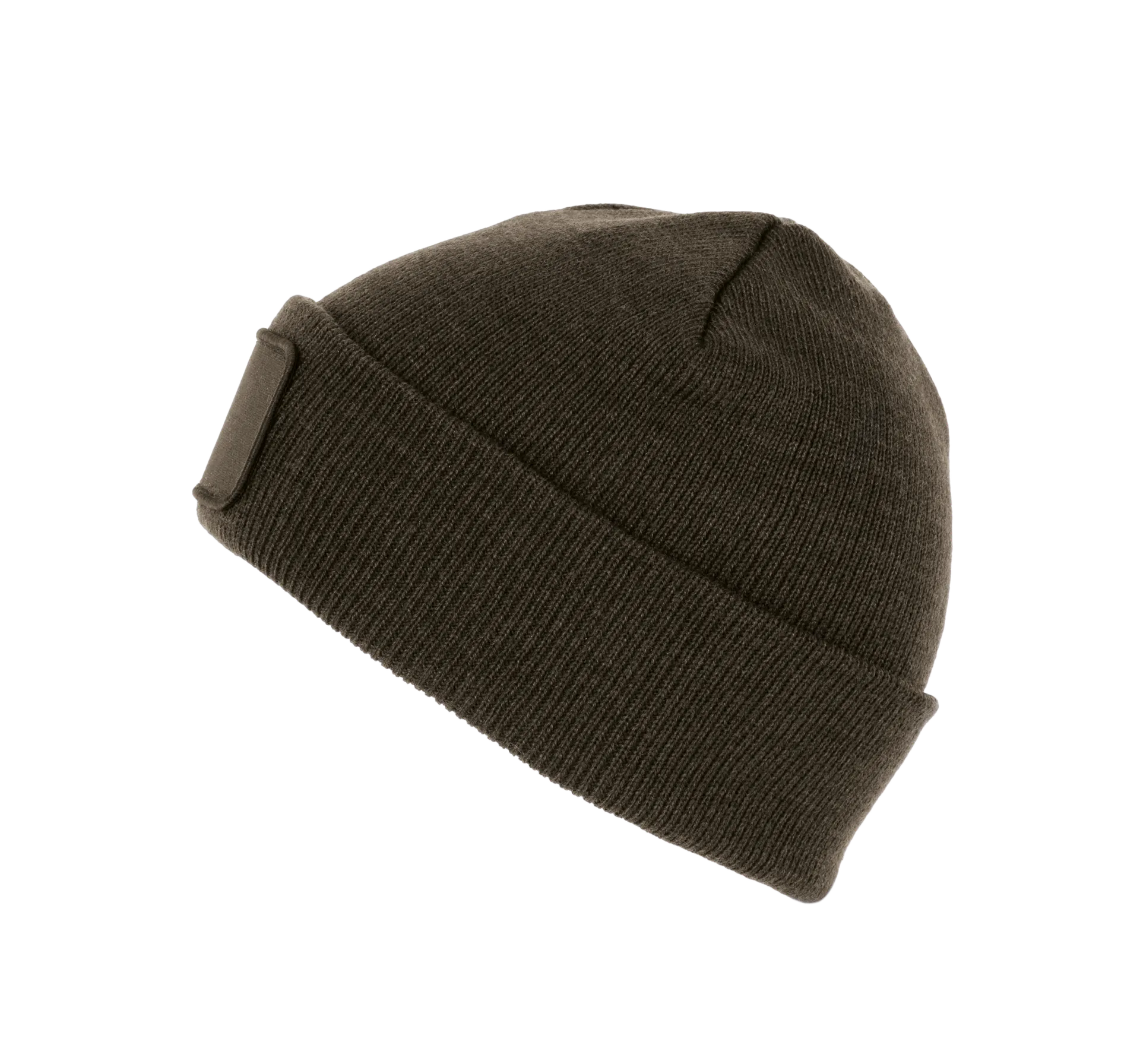 Recycelte Mütze mit Patch