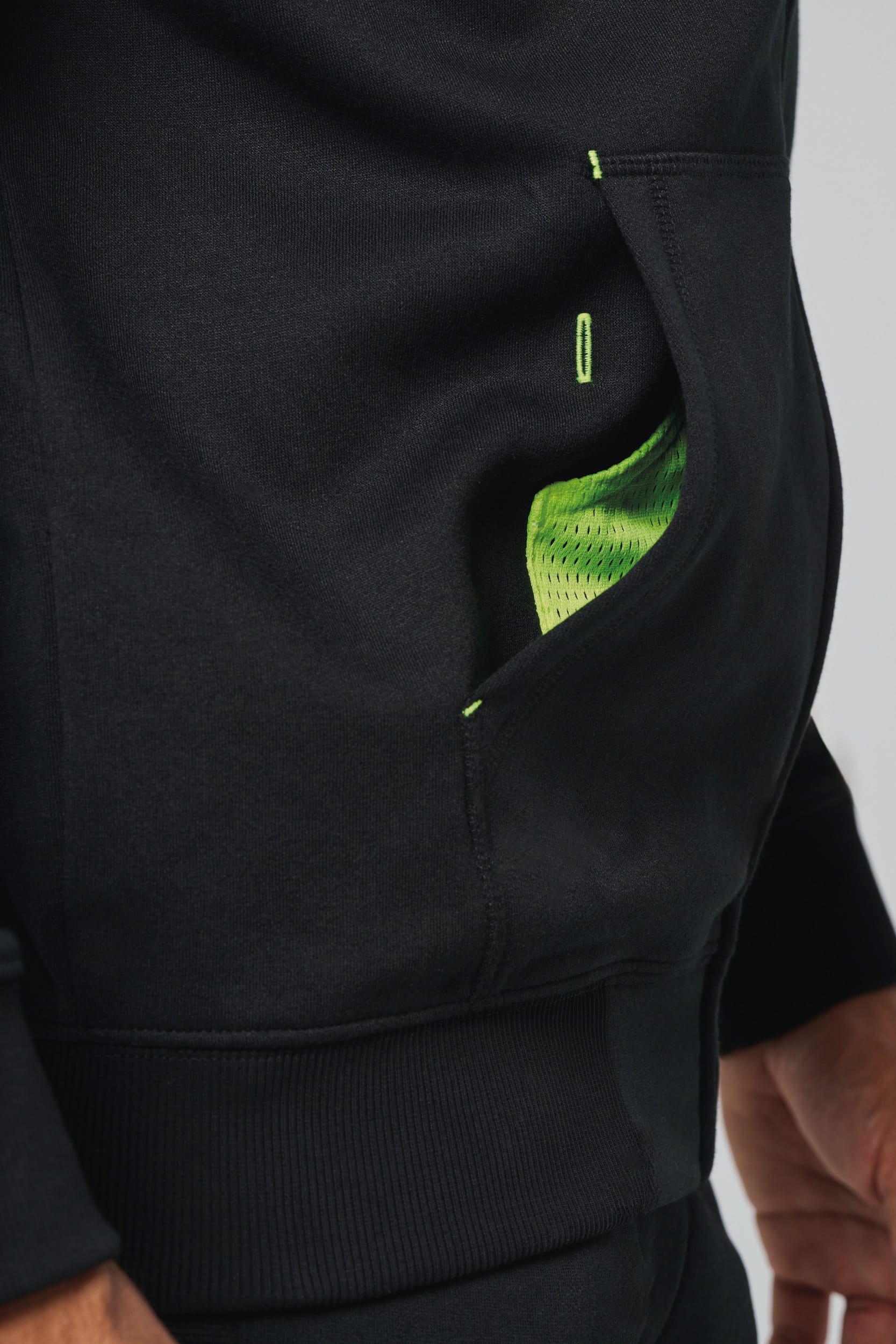 Unisex-kapuzenjacke mit zipper