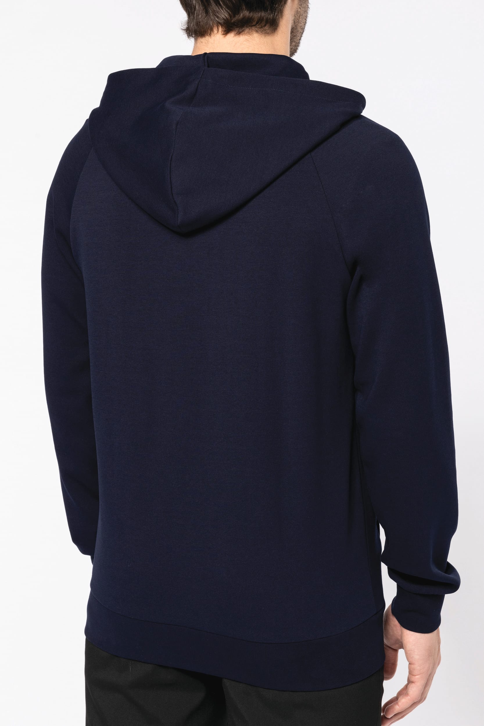 Herren-Reißverschlussjacke mit Kapuze