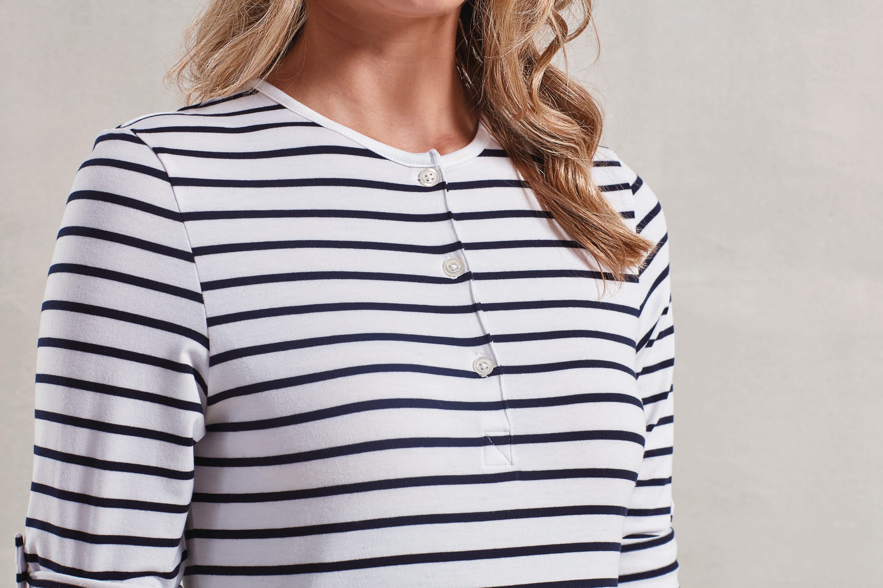 Long John - Women's roll sleeve T-shirt