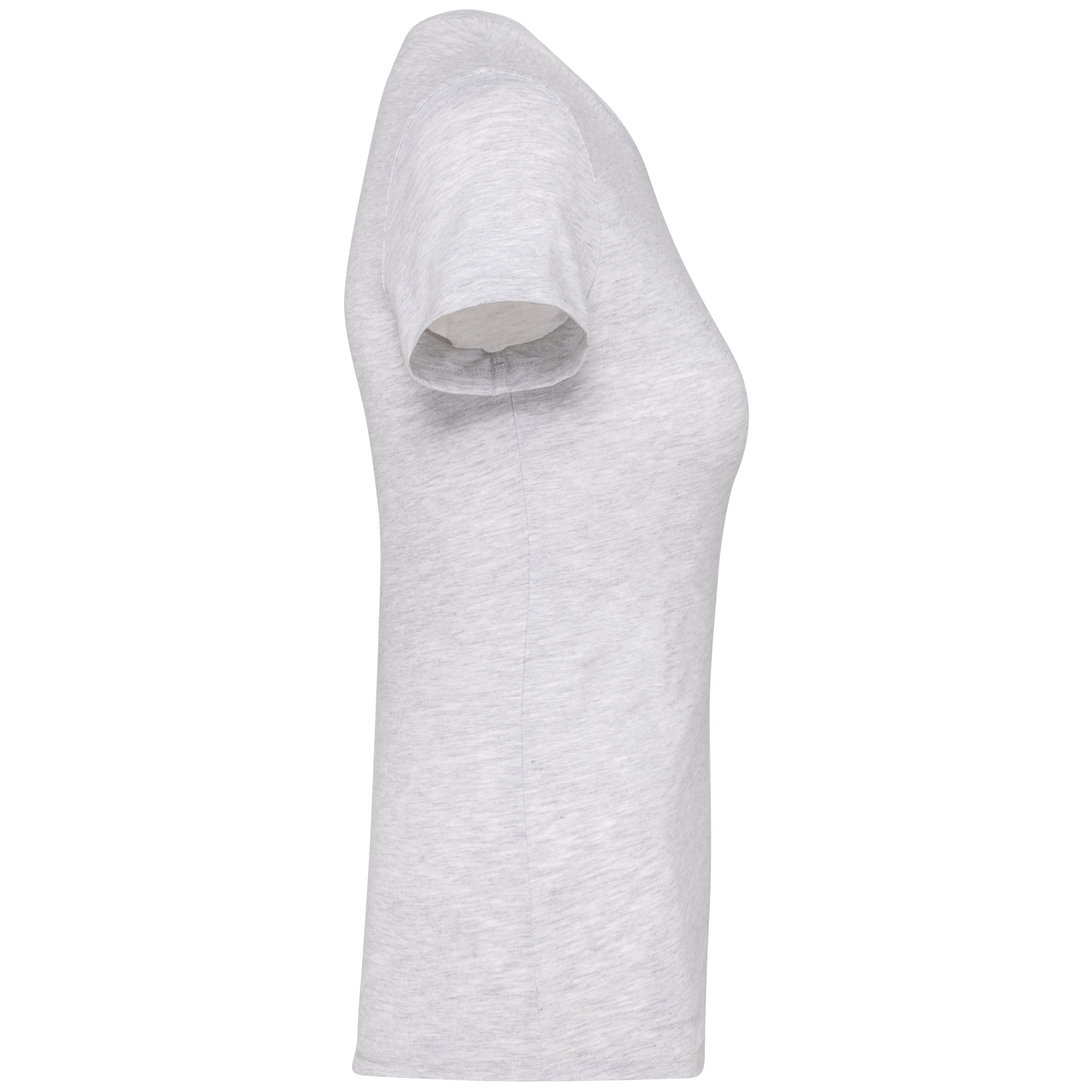 Ladies' short-sleeved crew neck T-shirt