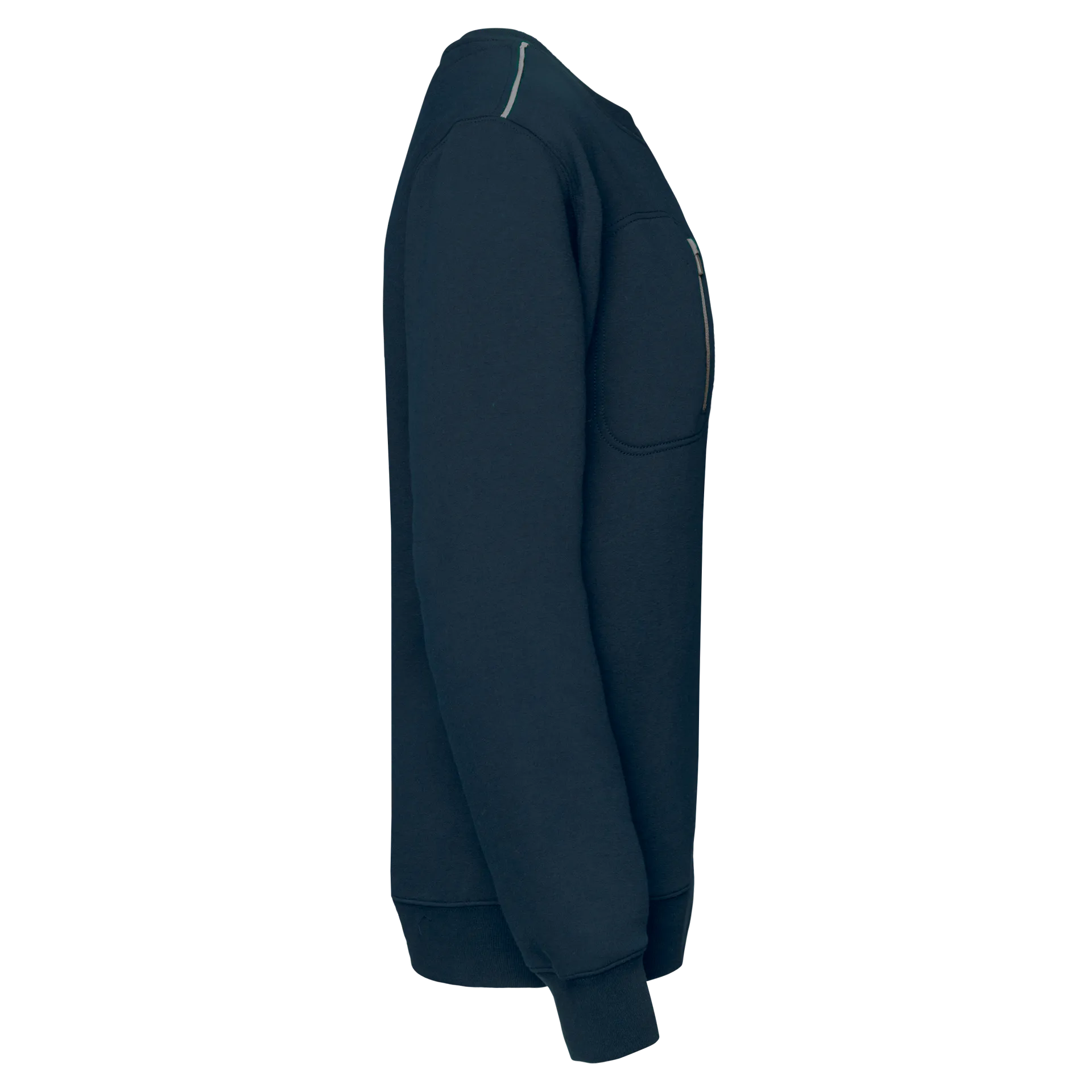 Day To Day Unisex-Sweatshirt mit kontrastfarbener zip Tasche