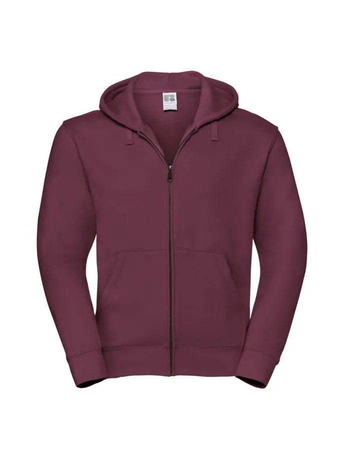 Kapuzen-Sweatshirt mit Reißverschluss mit Logo Stick inkl
