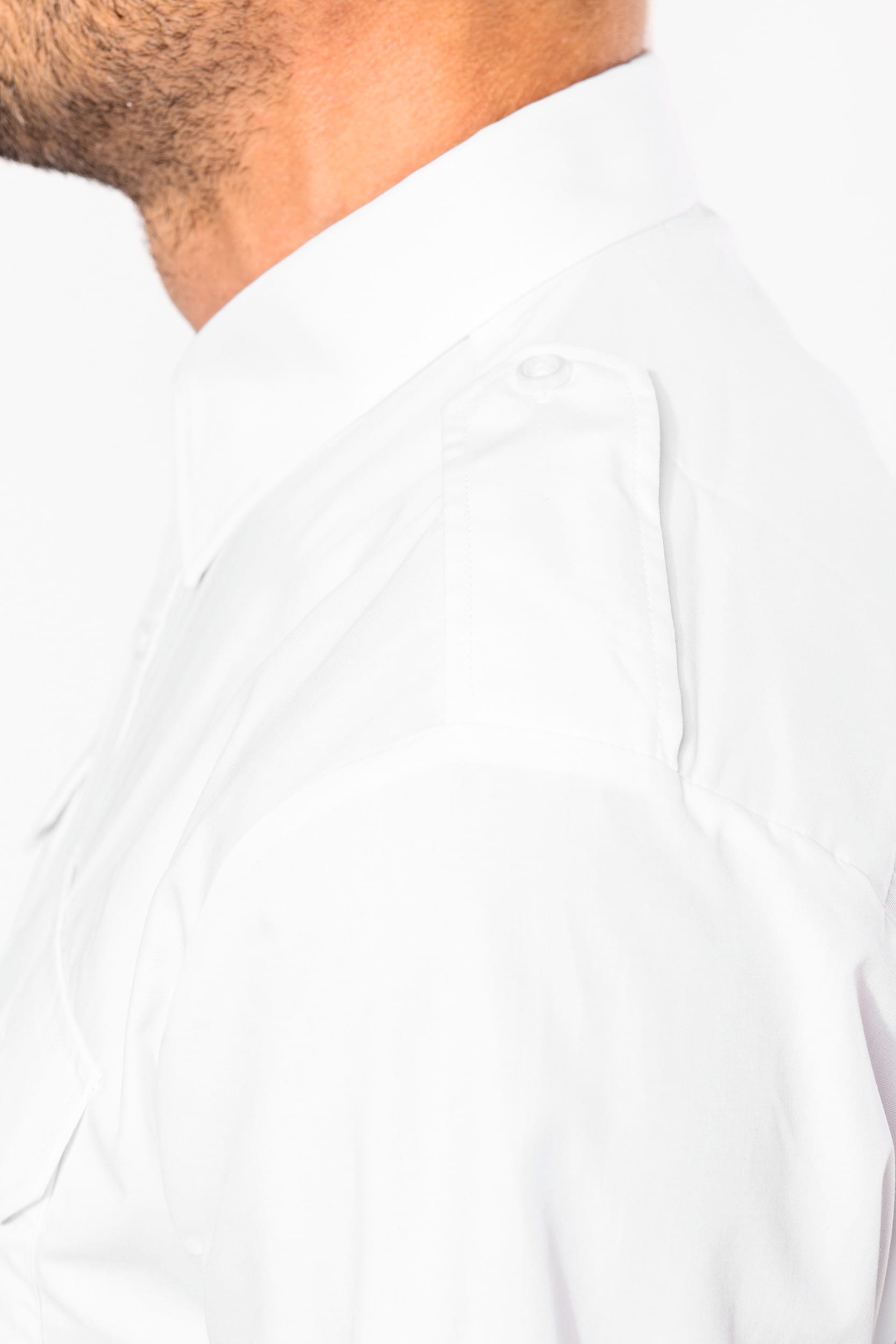 Kurzarm-Pilotenhemd für Herren