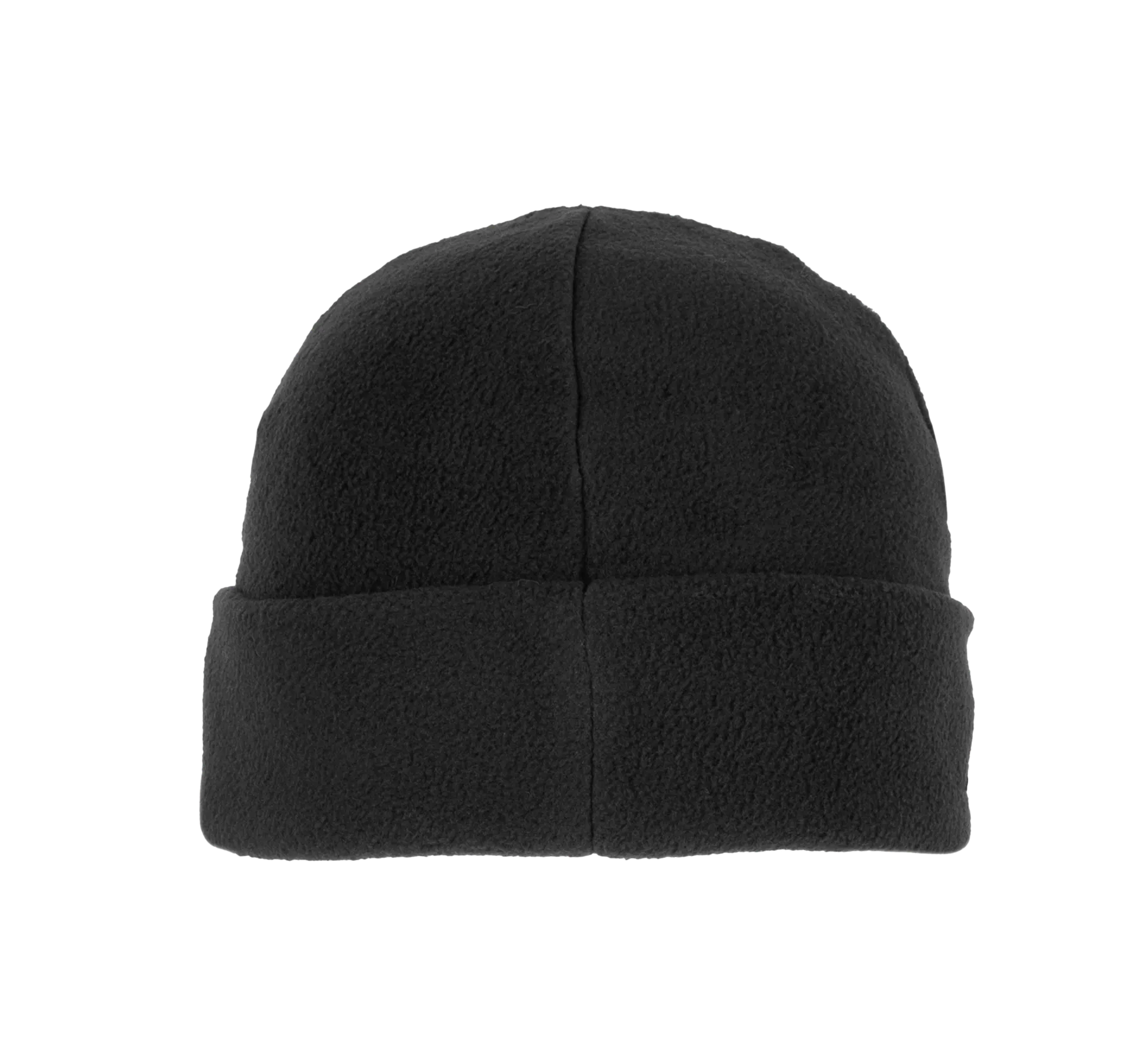 Recycelte Mütze aus Mikrofleece mit Umschlag