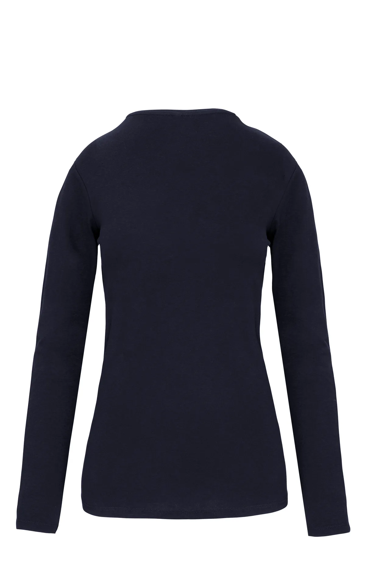 Damen Langarm-T-Shirt mit Rundhalsausschnitt