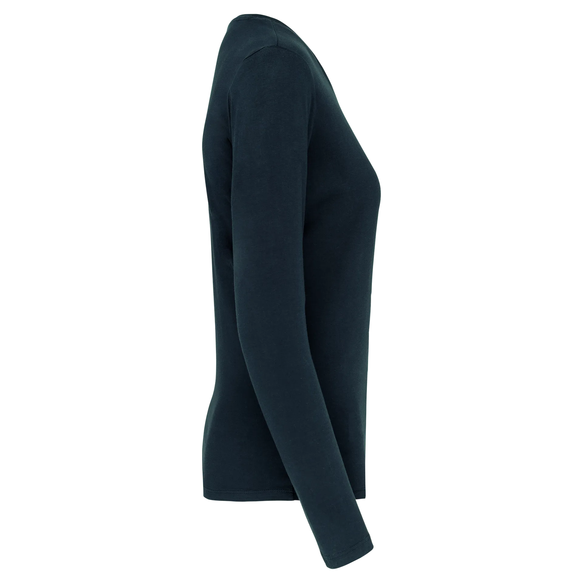 Damen-Langarmshirt mit Rundhalsausschnitt