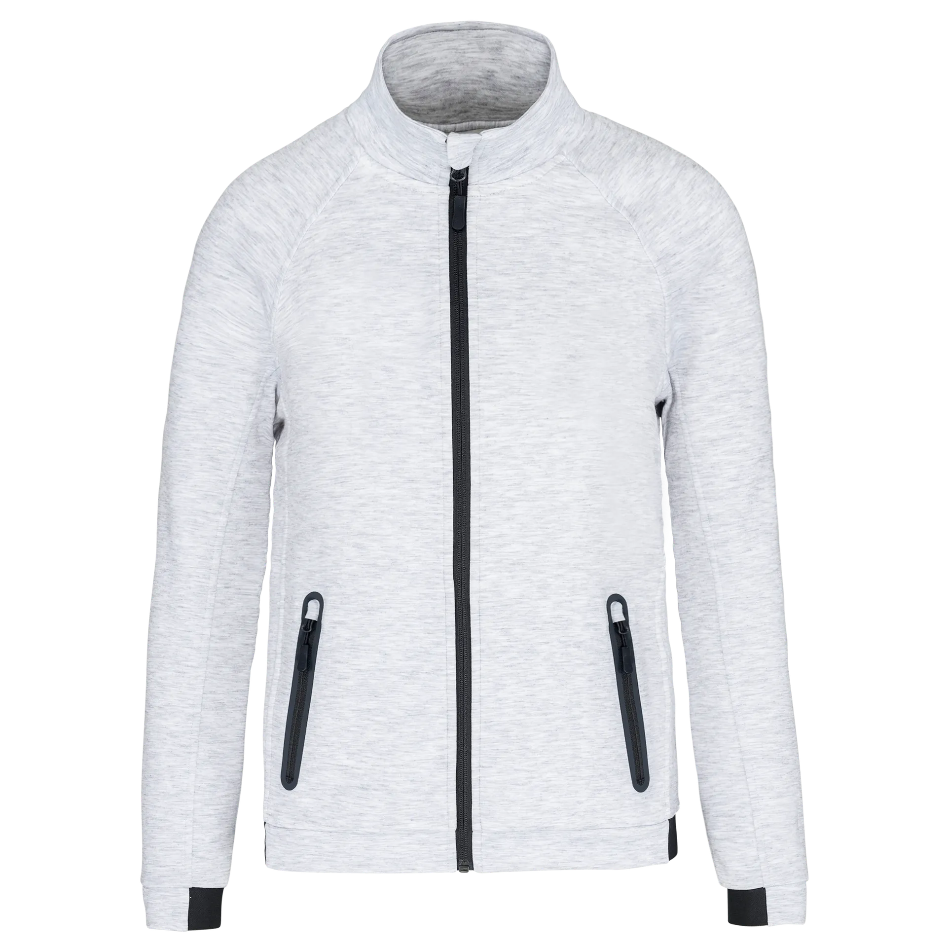 Jacke mit hochgeschlossenem Kragen