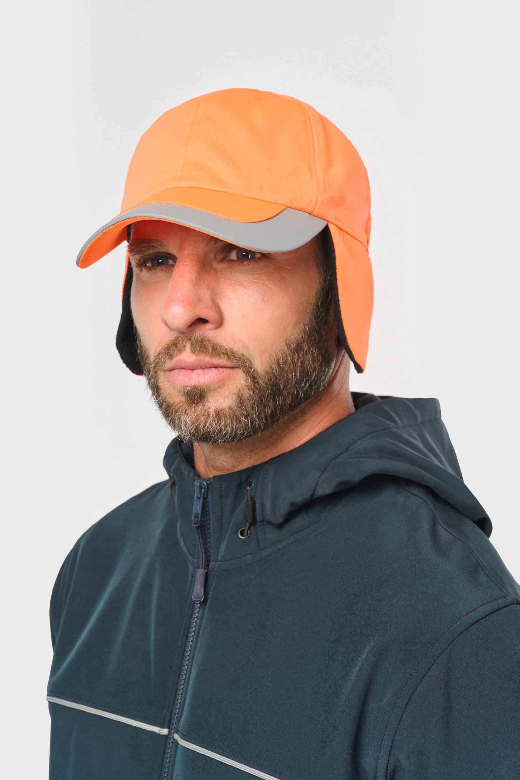 Fluoreszierende 6-Panel-Kappe für den Winter Fluoreszierende 6-Panel-Kappe für den Winter