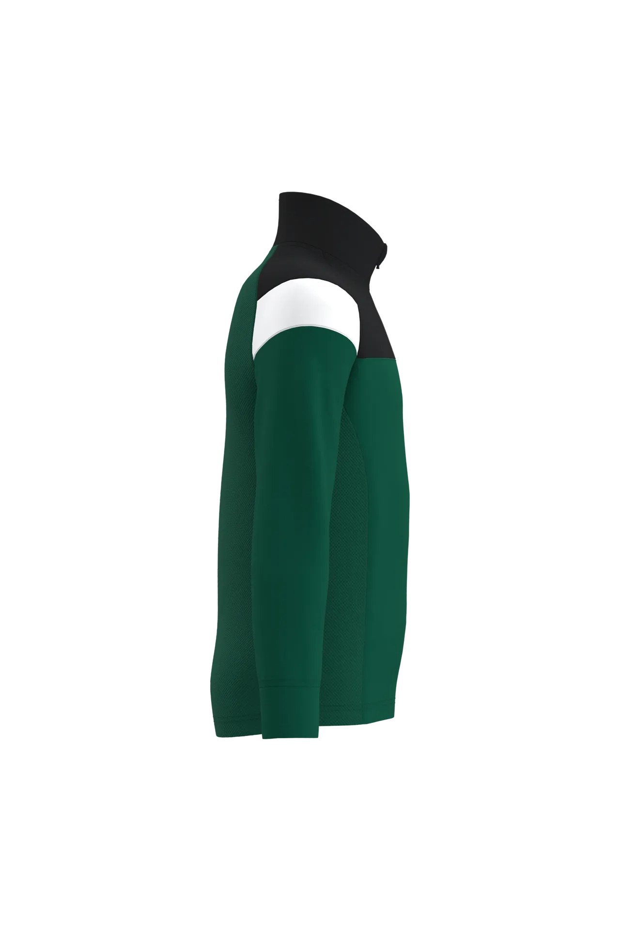 Kinder Trainings-Sweatshirt mit 1/4 Reißverschluss