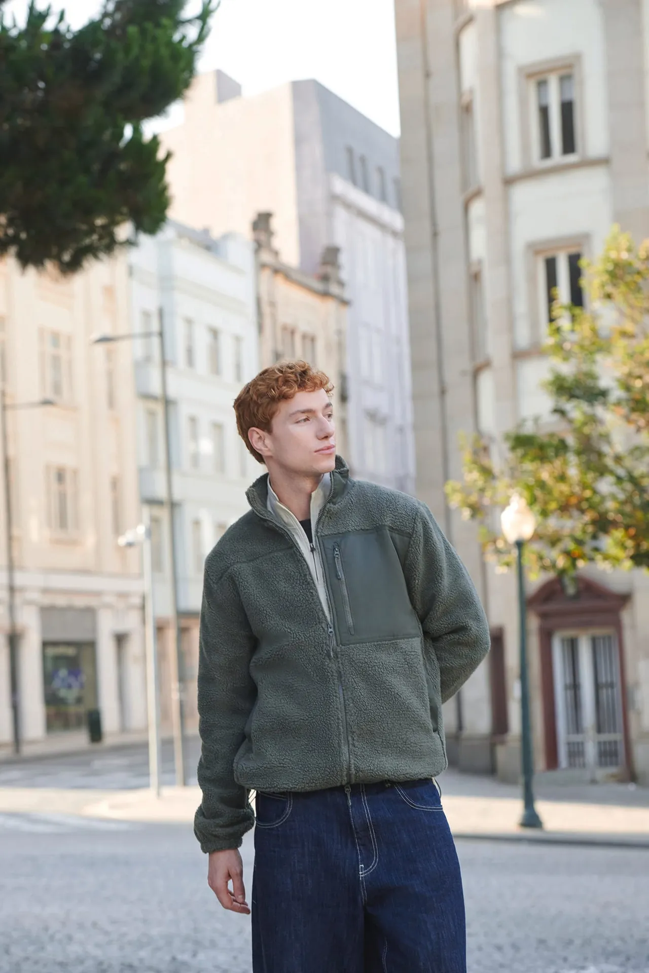 Recycelter Sherpa-Fleece