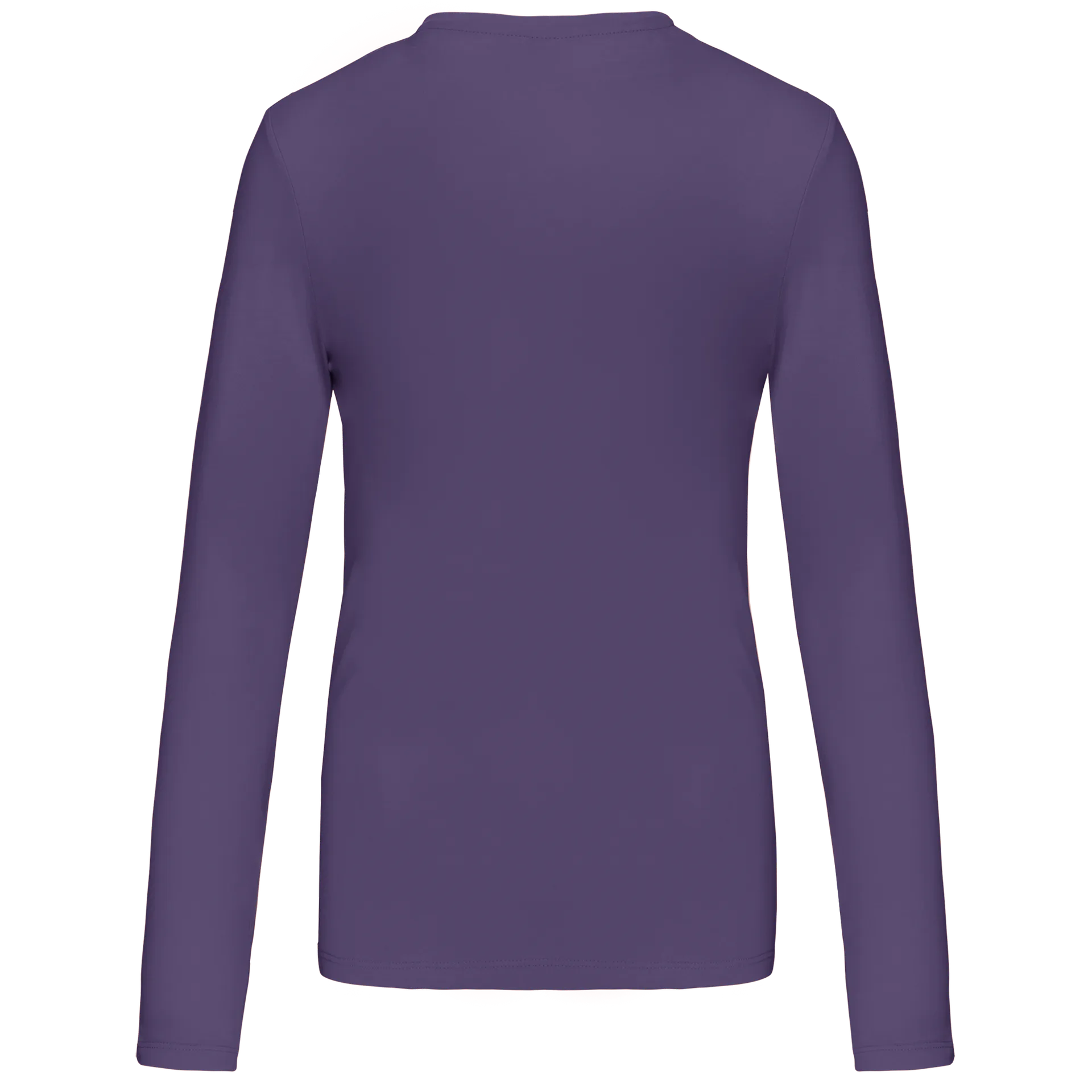 Damen-Langarmshirt mit V-Ausschnitt