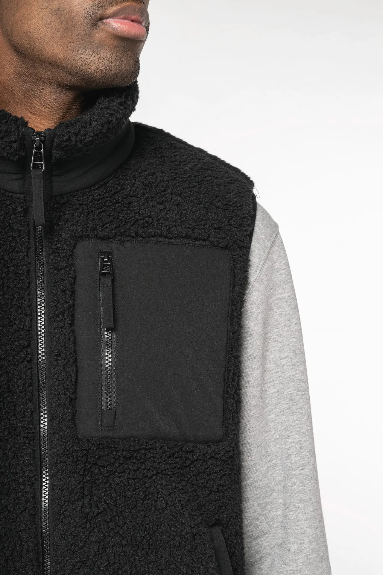 Umweltfreundlicher Unisex Sherpa-Bodywarmer