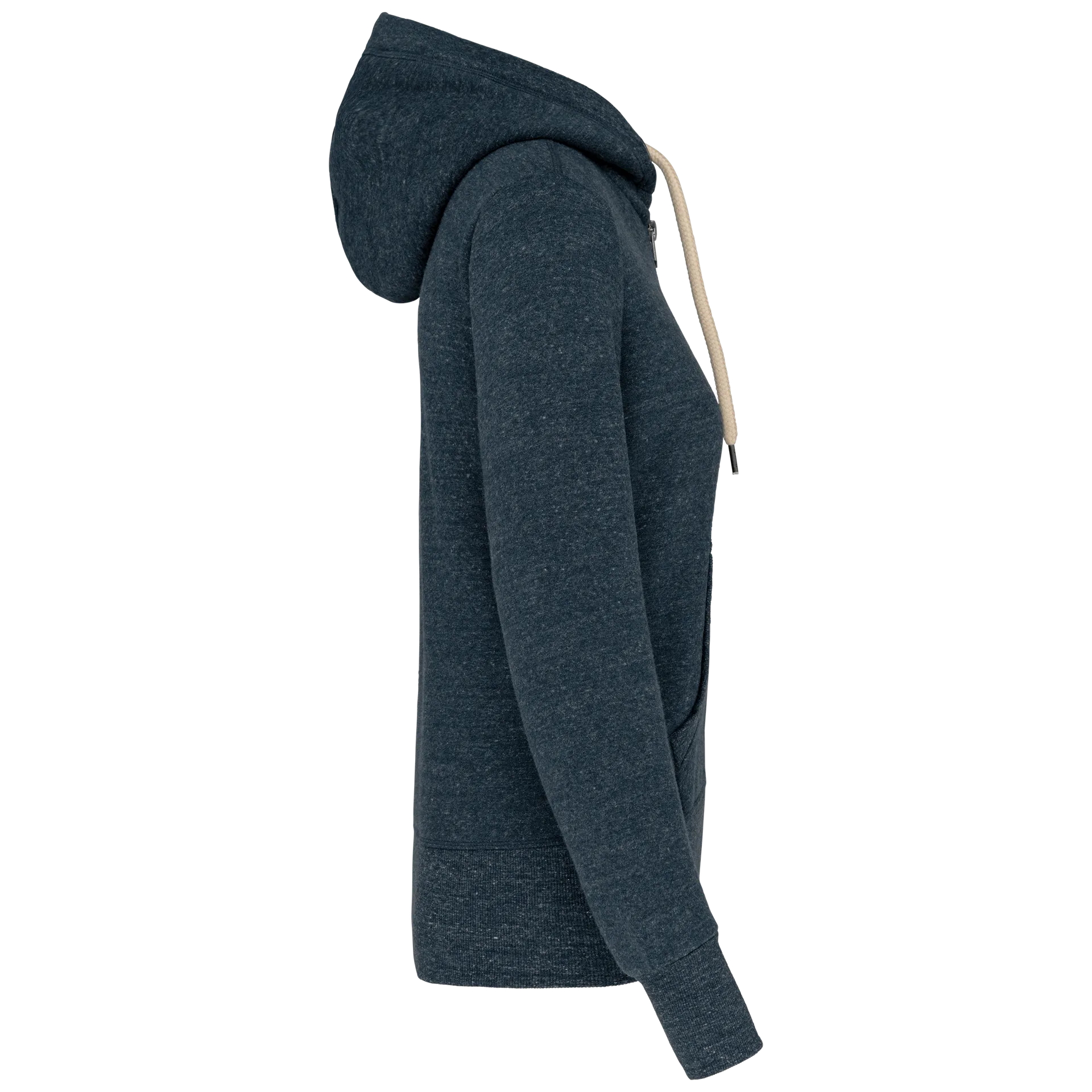 Damen Kapuzensweatshirt mit Reißverschluss