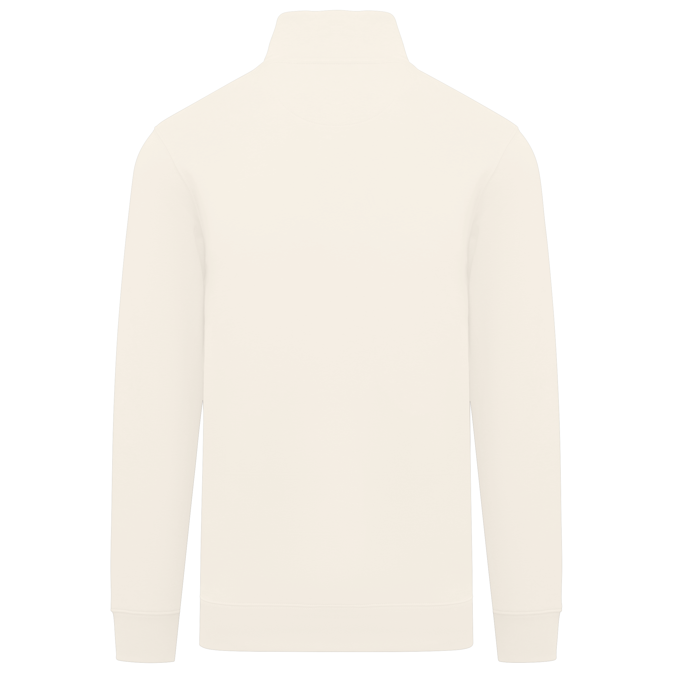 Umweltfreundliches Sweatshirt mit Stehkragen und Reißverschluss für Herren