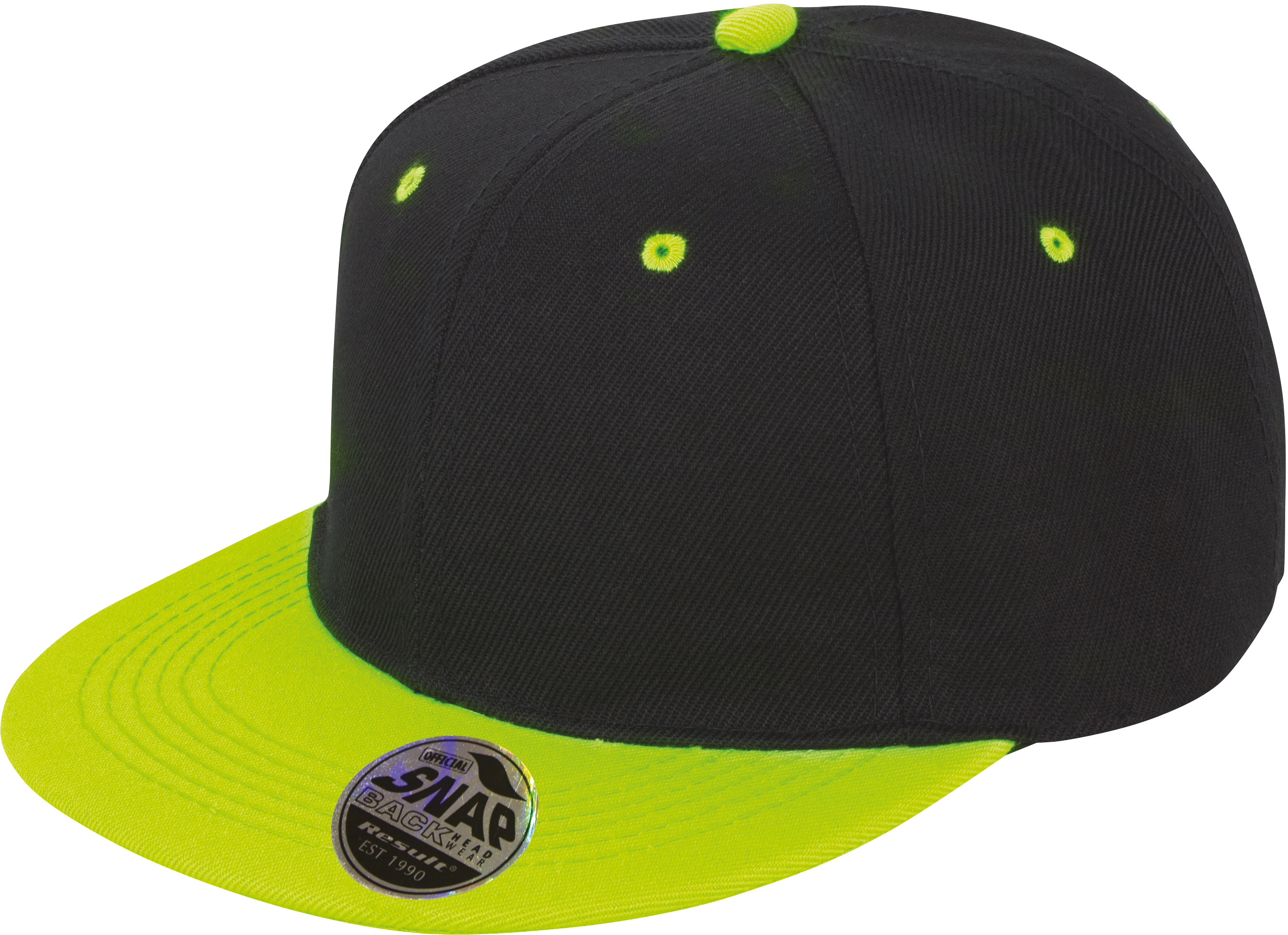 Bronx Original Flat Peak Snapback Dual Colour Cap