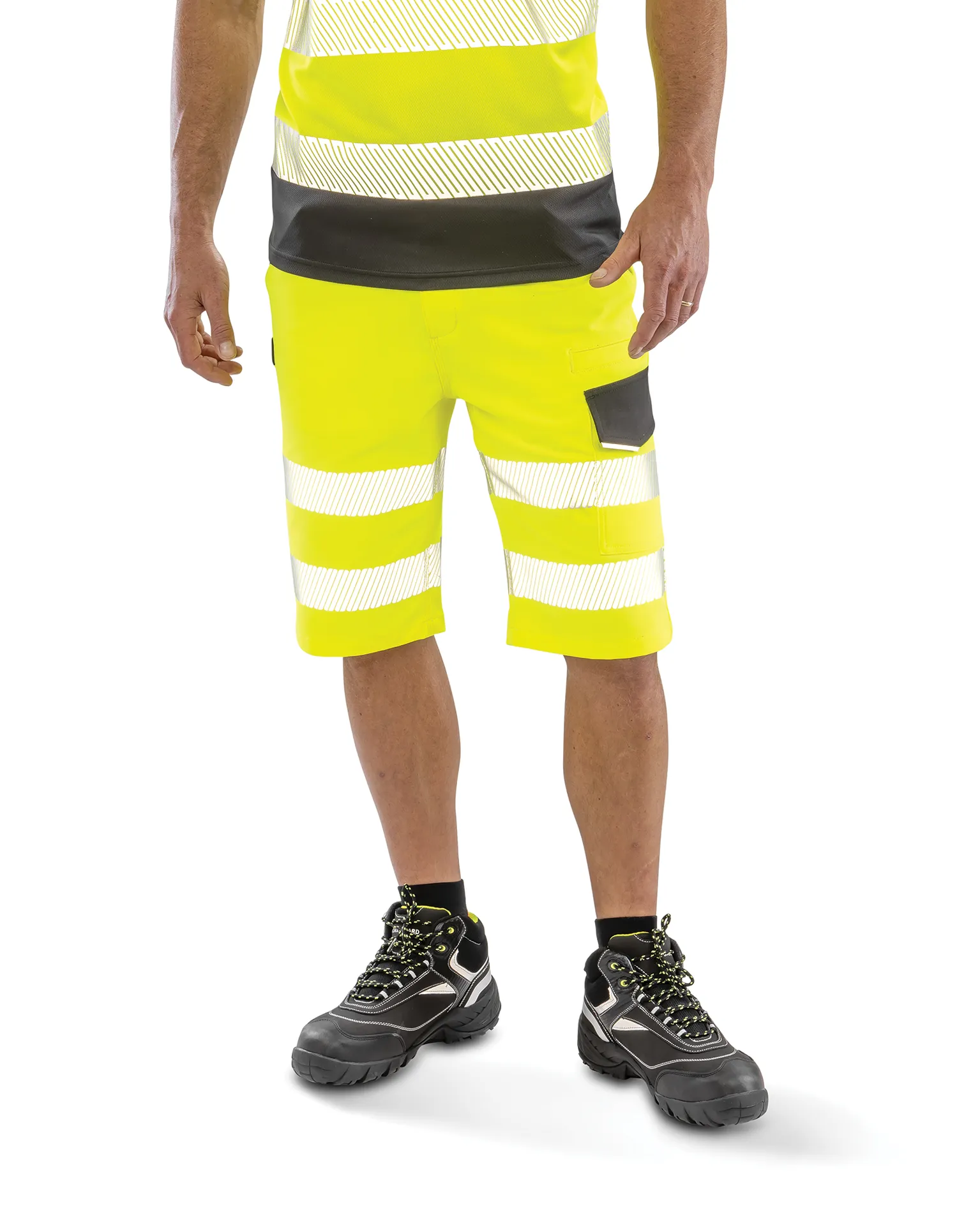 Stretch-Sicherheitsshorts Safe-Guard mit Recyclingmaterial