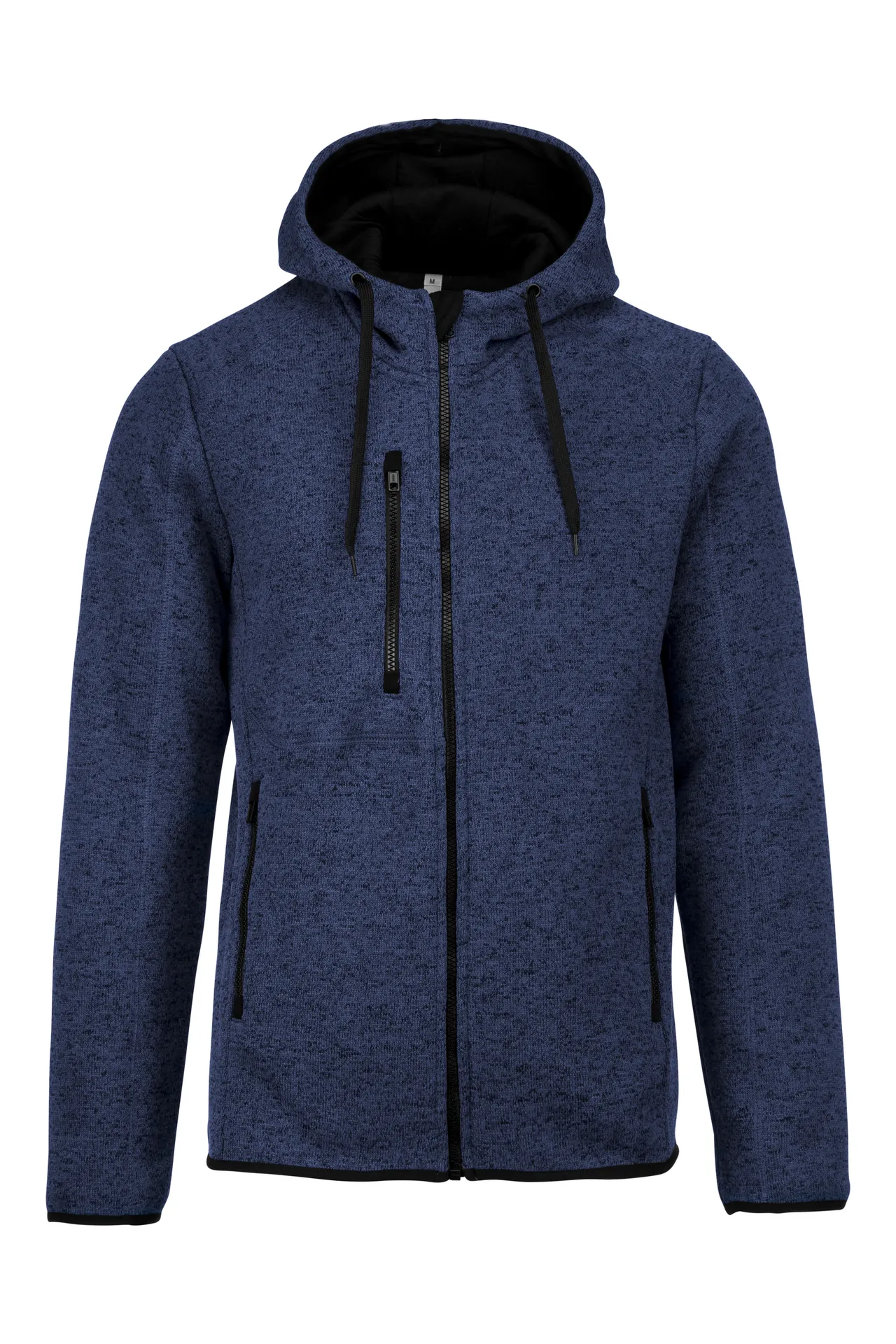 Herren-Hoodie aus Chiné