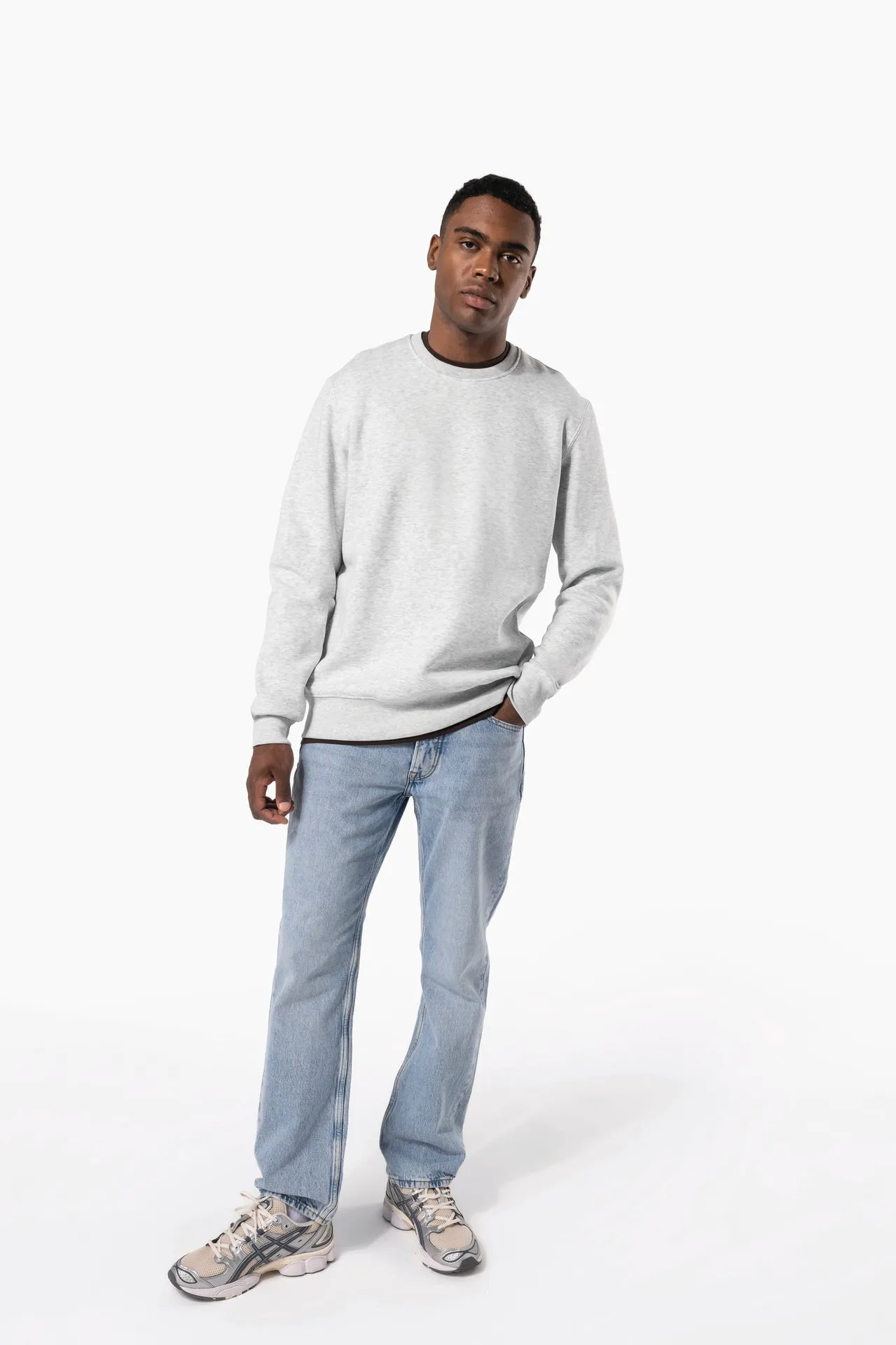 Sweatshirt mit Rundhalsausschnitt