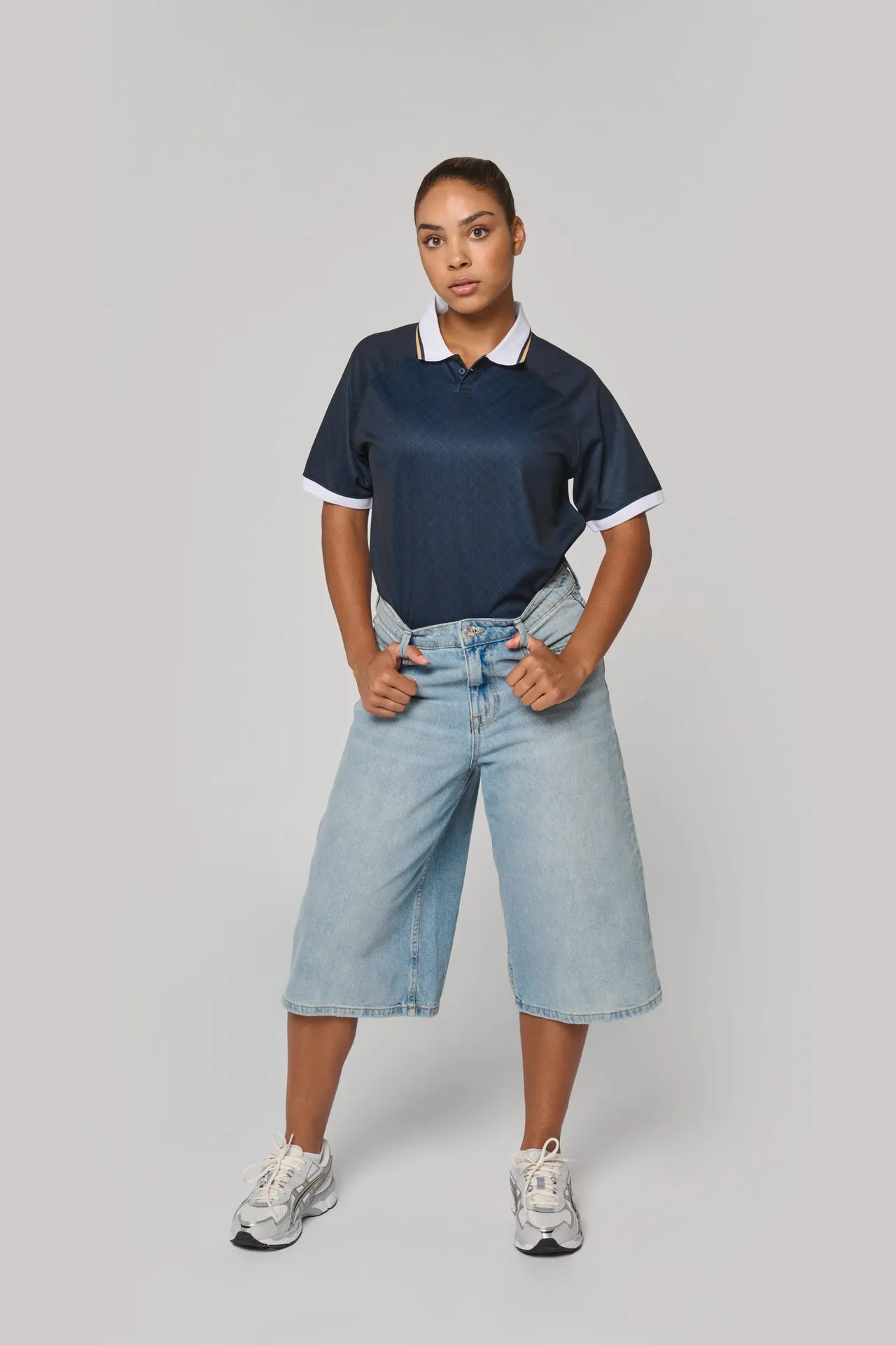 Unisex-Lifestyle-Trikot mit Polokragen