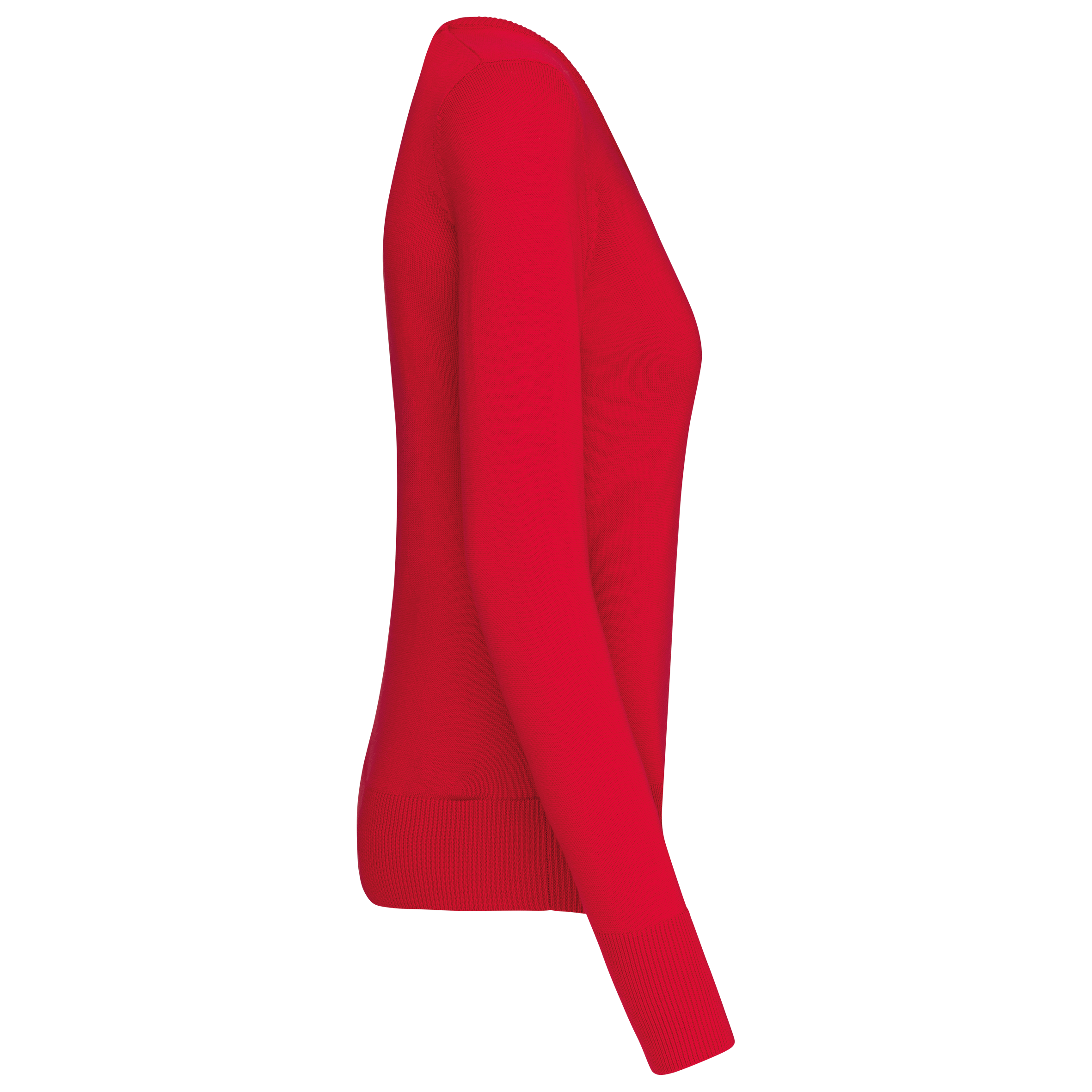 Damenpullover mit V-Ausschnitt