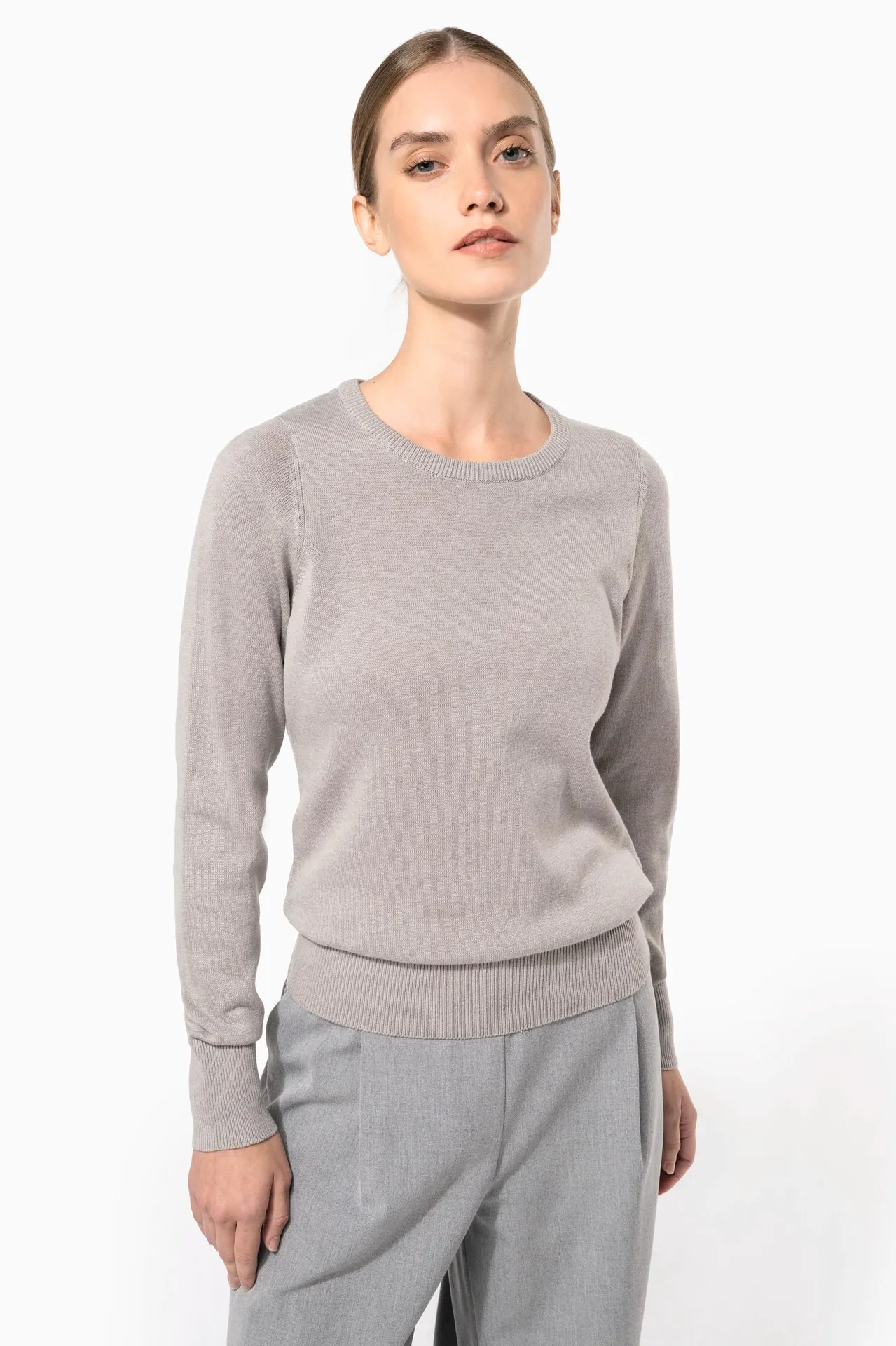 Damen Pullover Rundhals