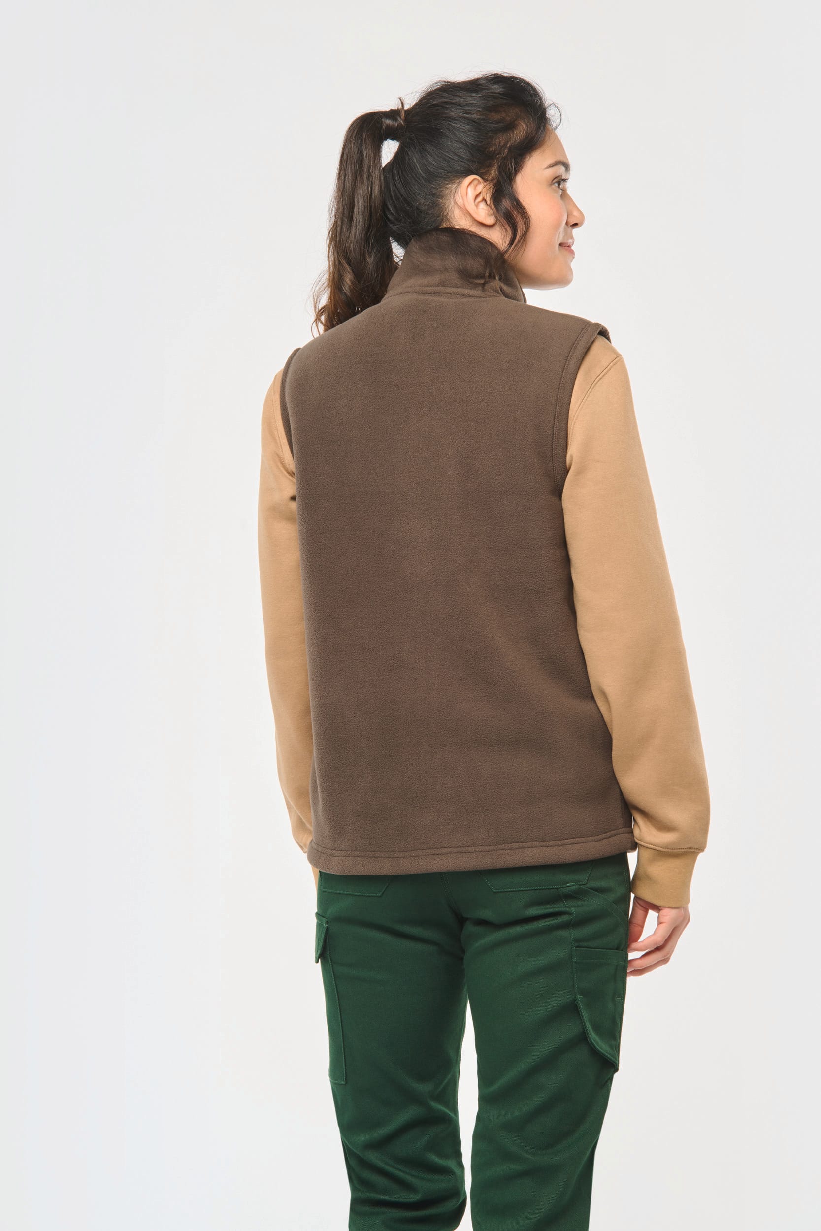 Bodywärmer aus Fleece mit Sherpa-Innenseite, Unisex Bodywärmer aus Fleece mit Sherpa-Innenseite, Unisex