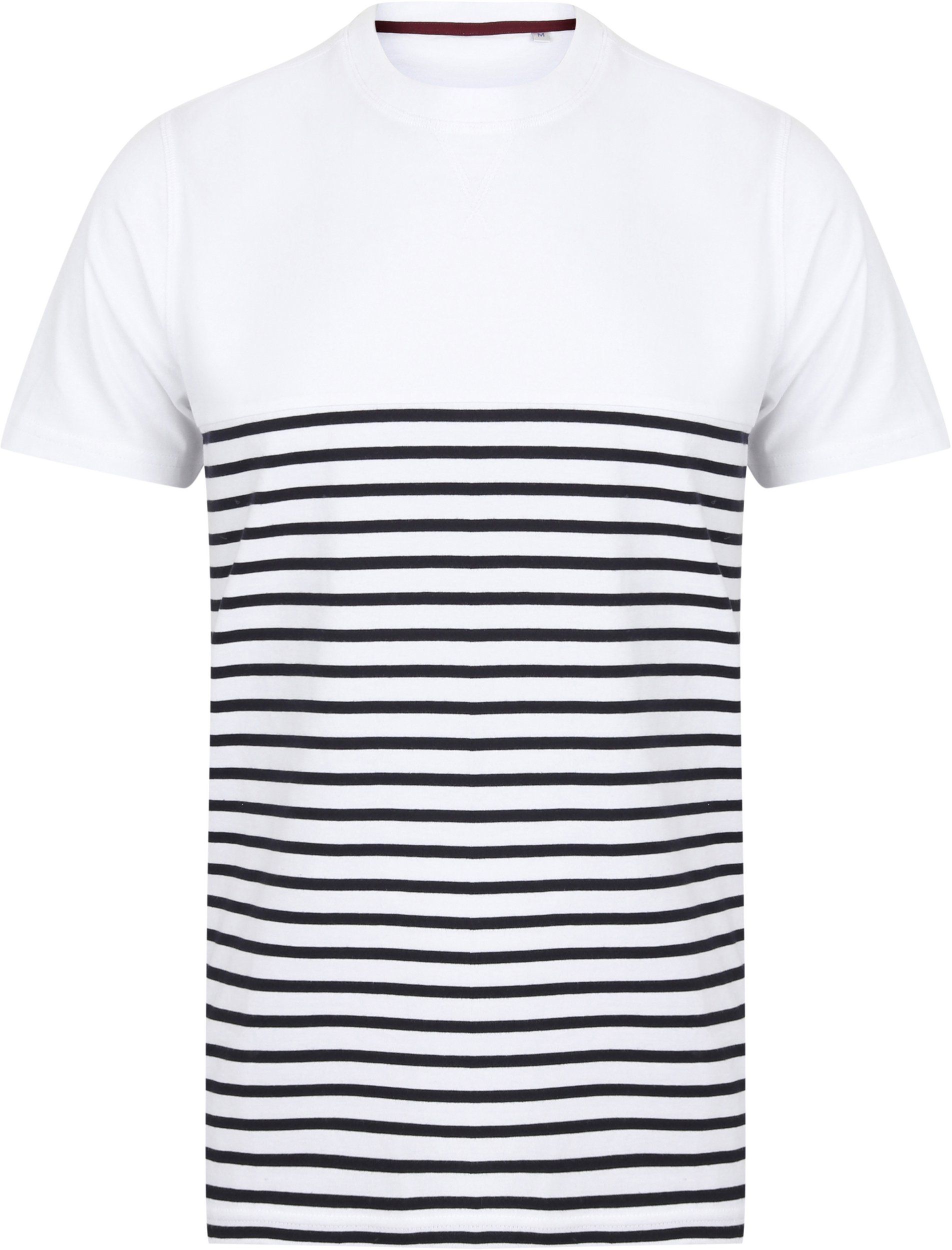 Breton t-shirt, kurzärmelig