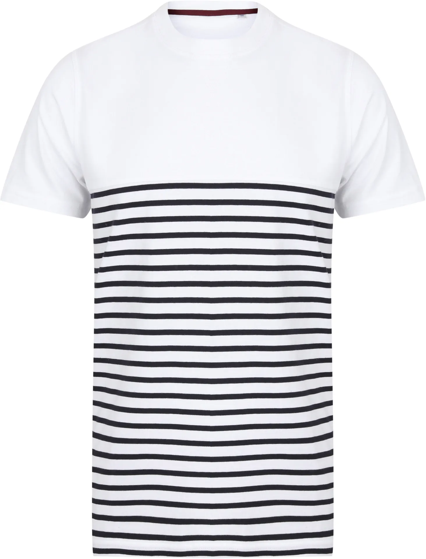 Breton t-shirt, kurzärmelig