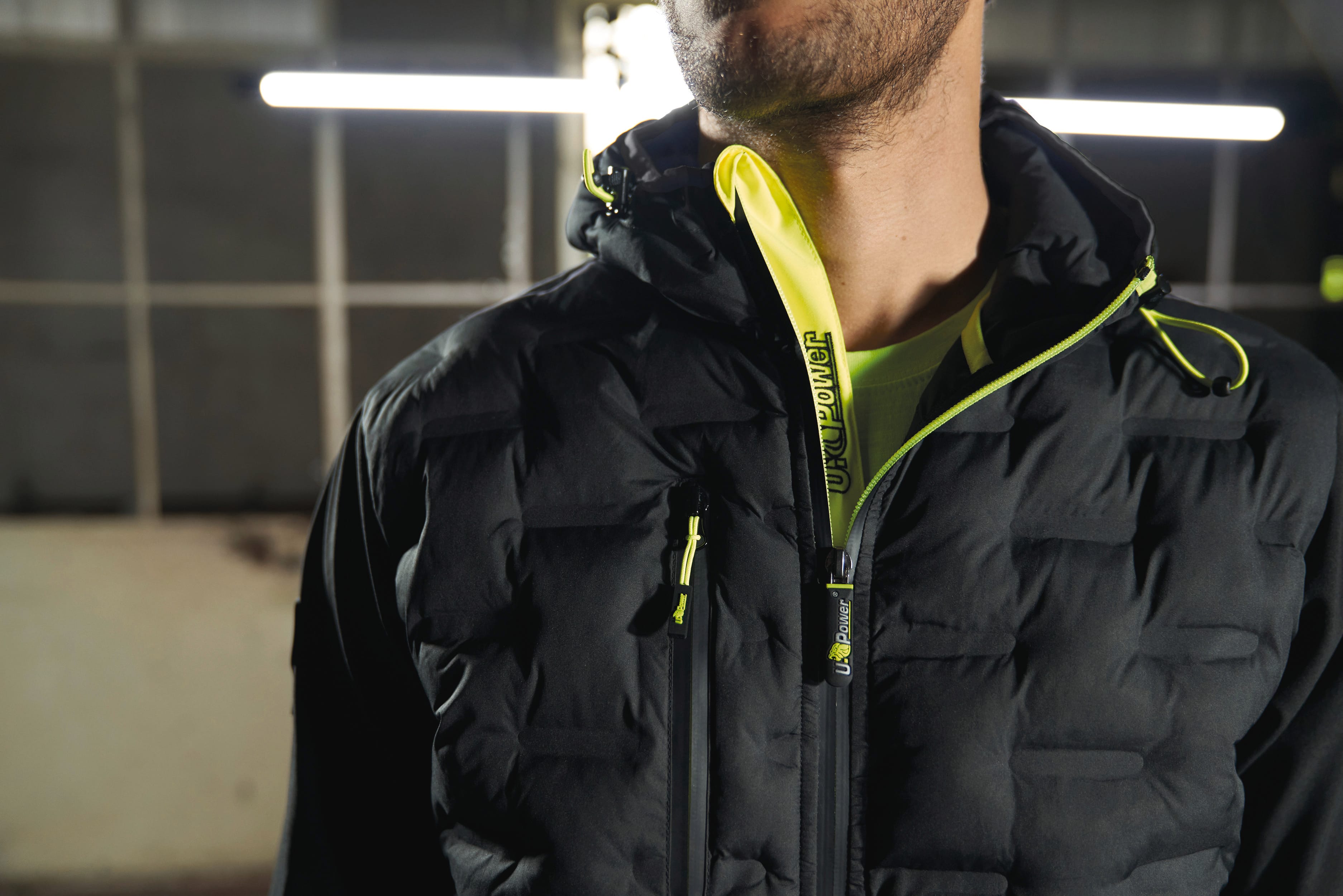 Mann Hybrid-Jacke Spock