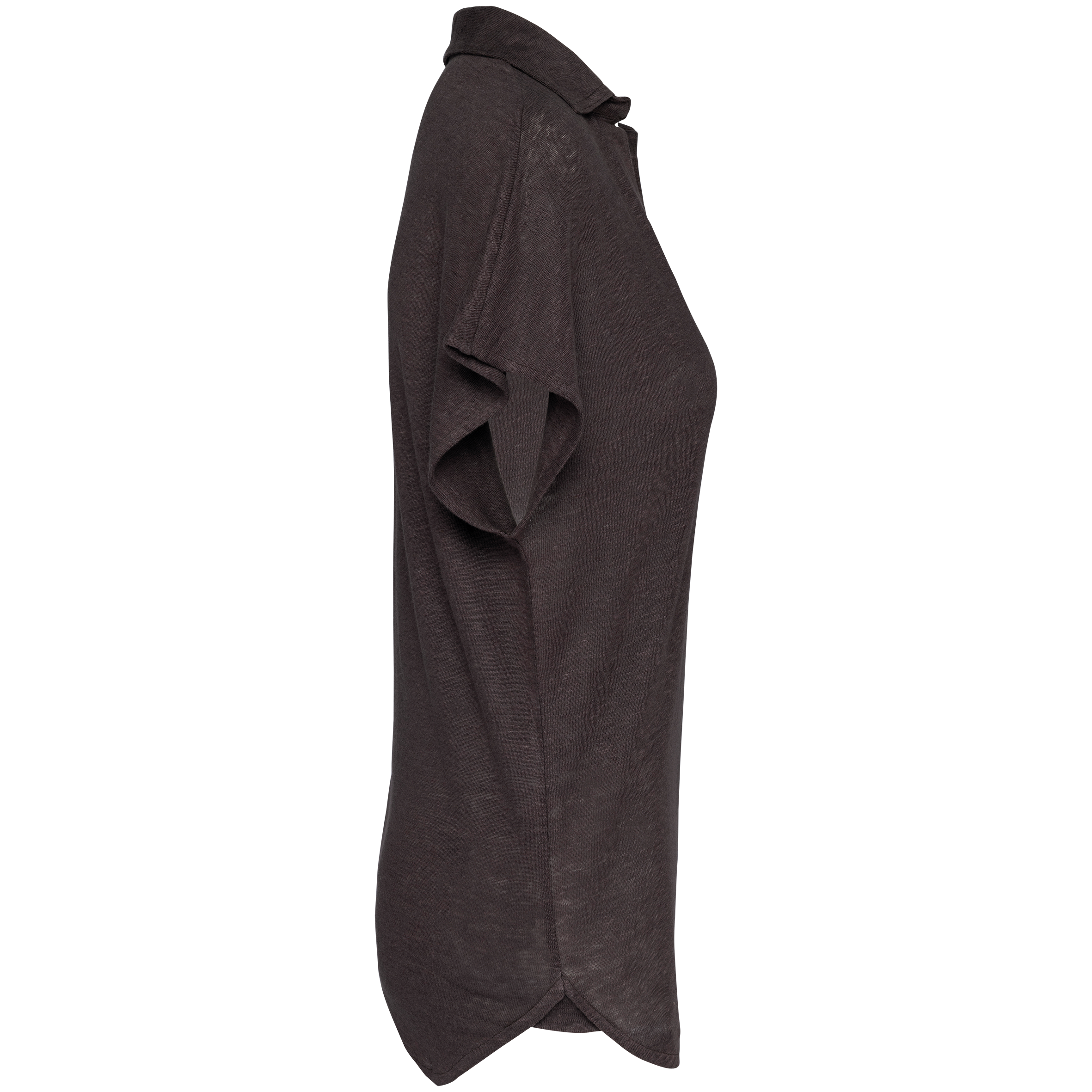 Damen-Polohemd aus Leinen