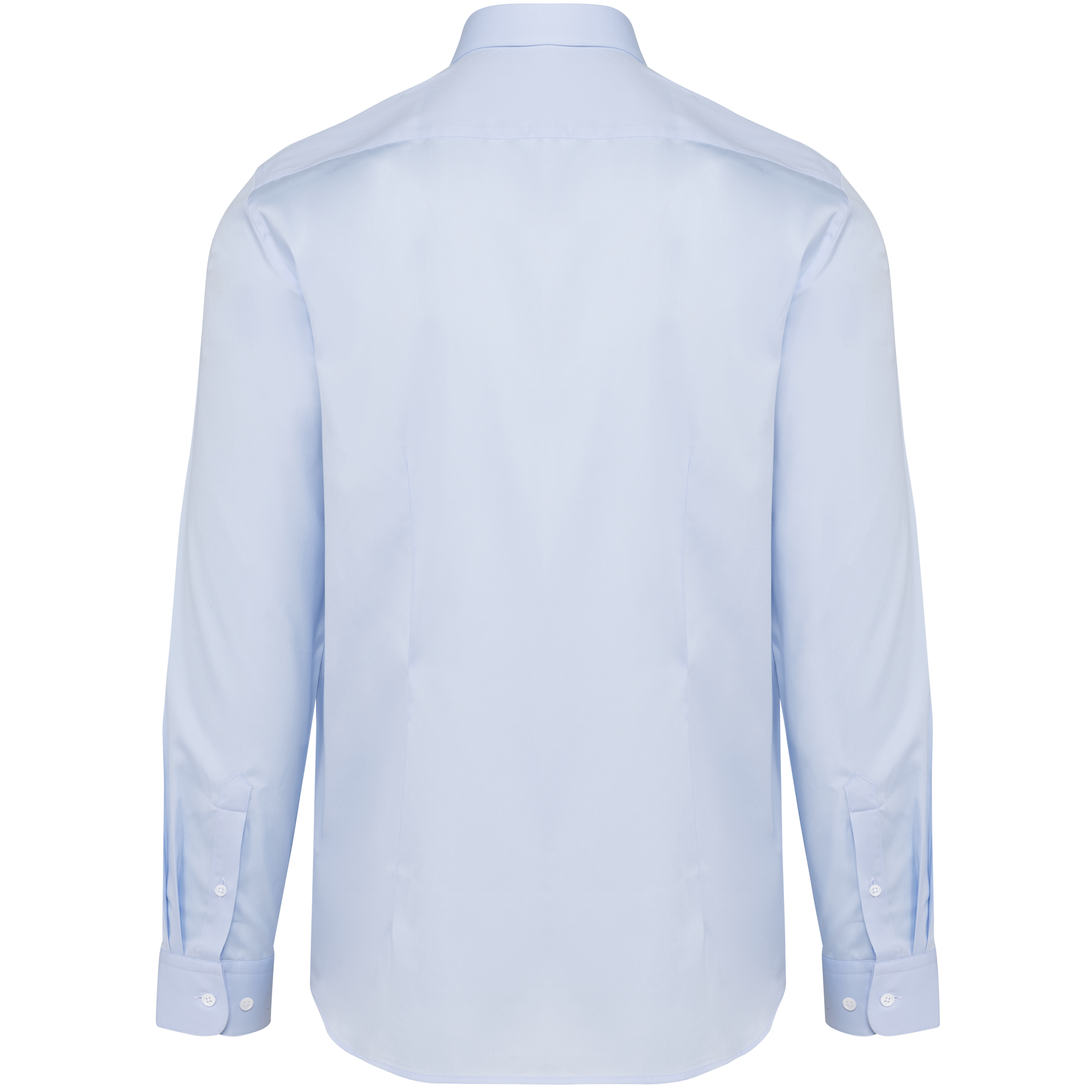 Popeline-Hemd für Herren mit langen Ärmeln