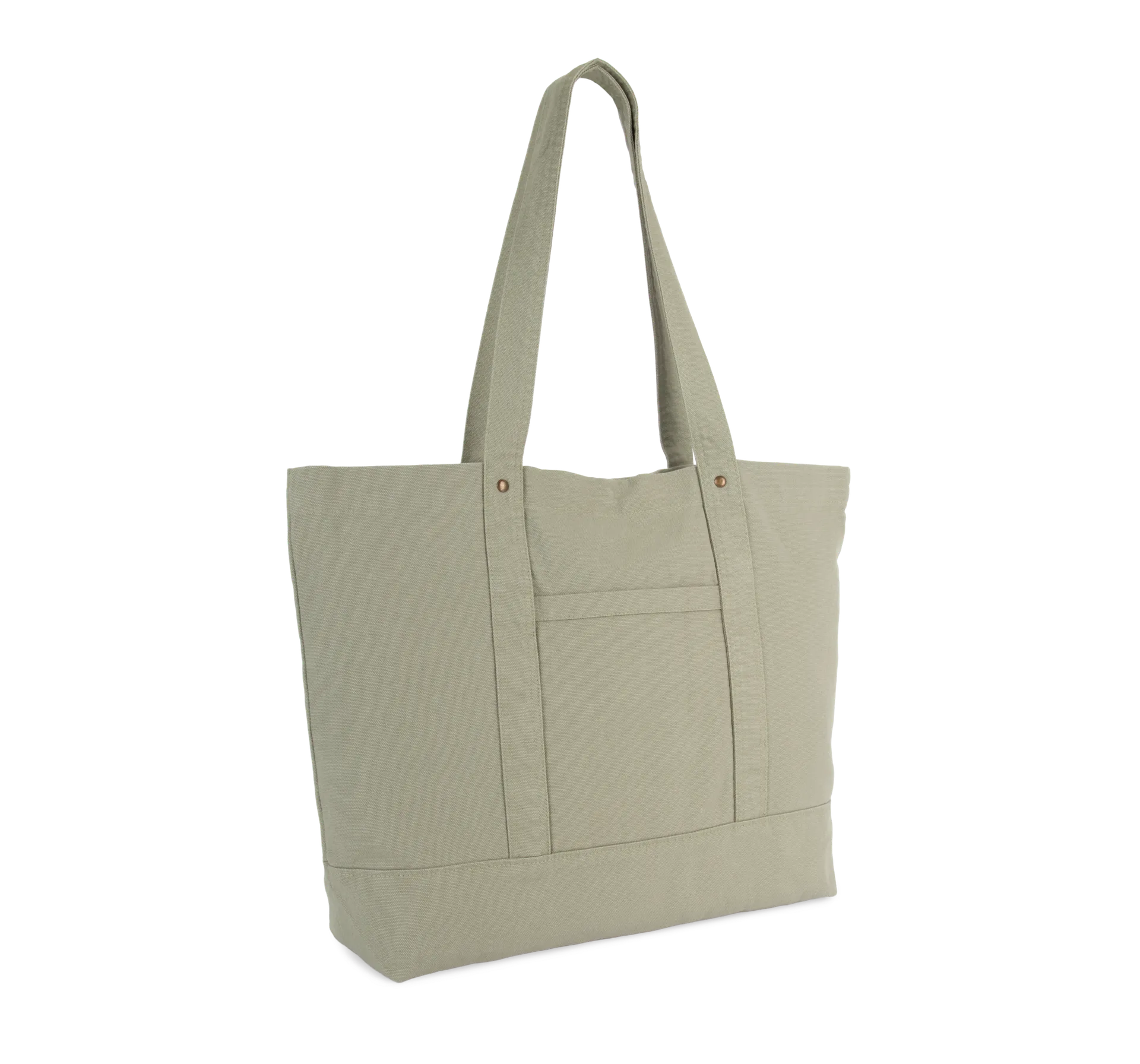 Große Shopping-Tasche mit Seitentasche