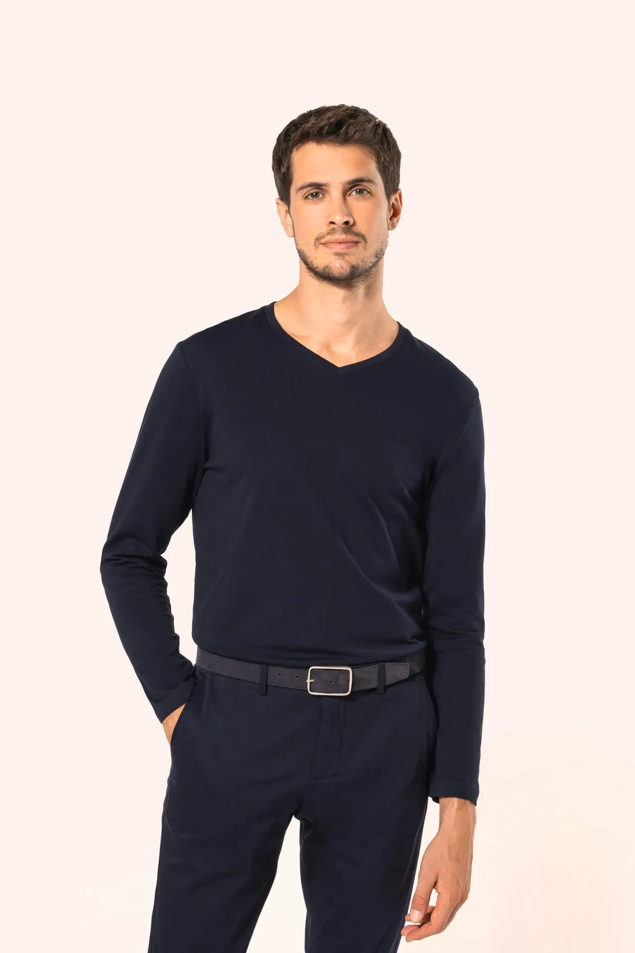 Veloursledergürtel für Herren