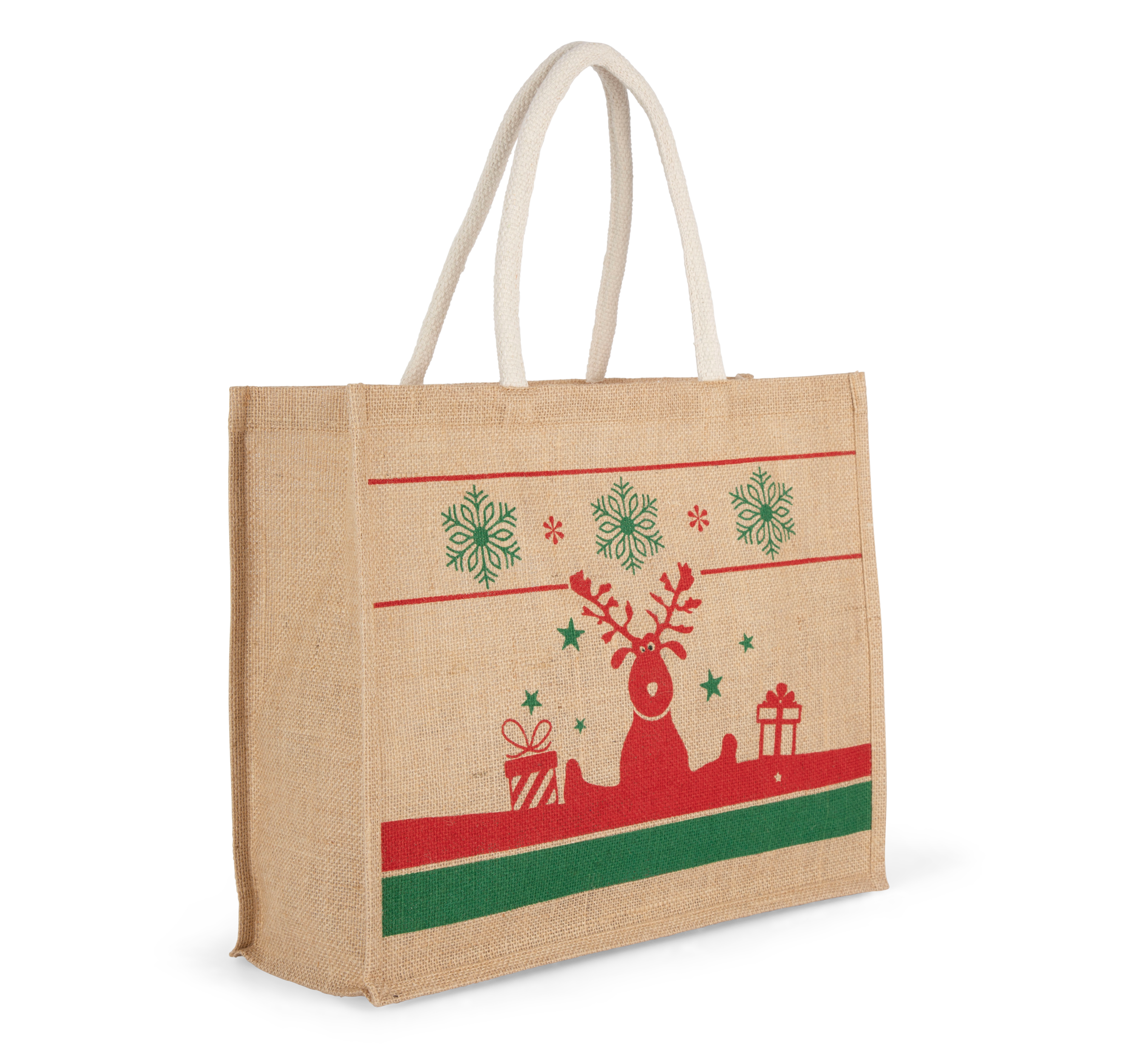 Einkaufstasche mit Weihnachtsmotiven Einkaufstasche mit Weihnachtsmotiven