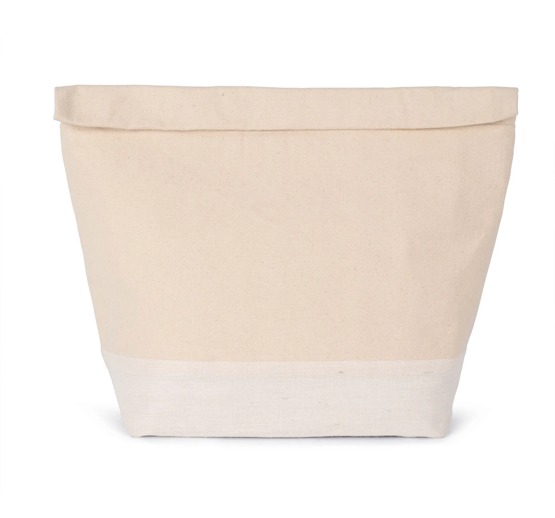 Kühltasche mit aufrollbarem Reißverschluss