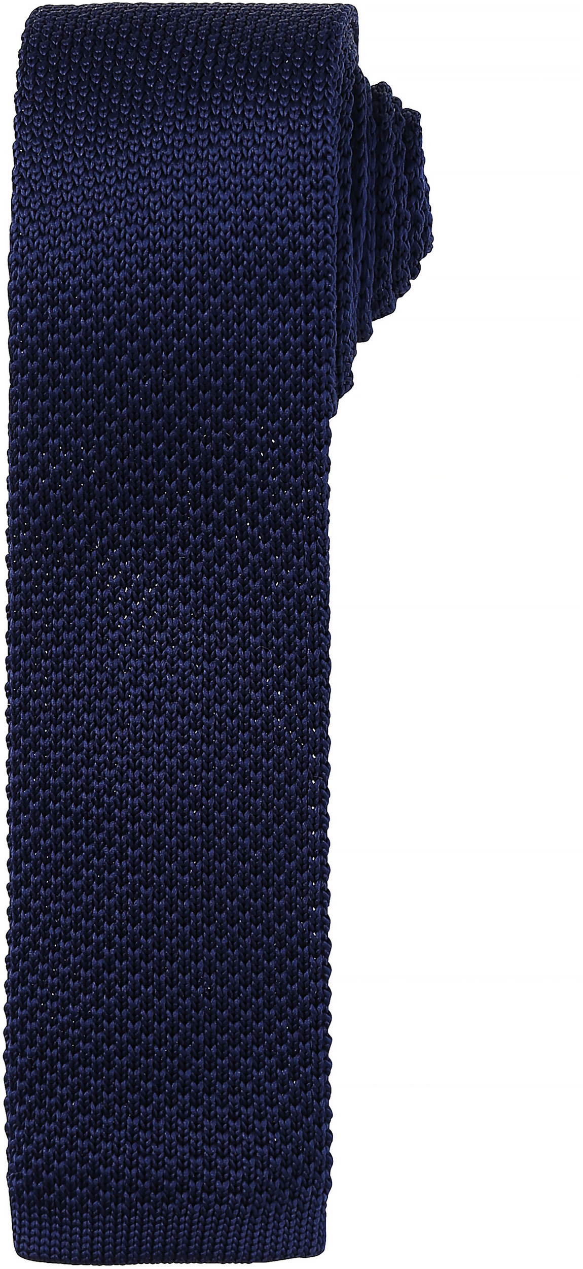 Slim knitted tie