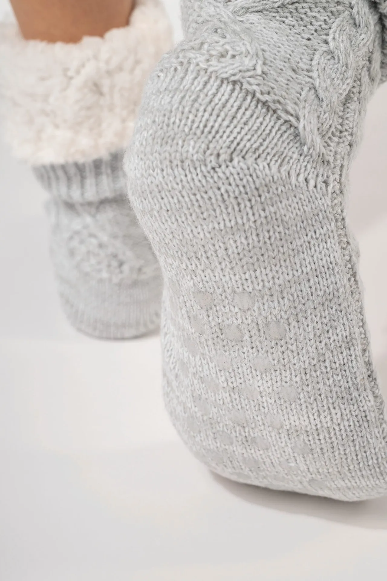 Lounge-Socke mit Sherpafutter