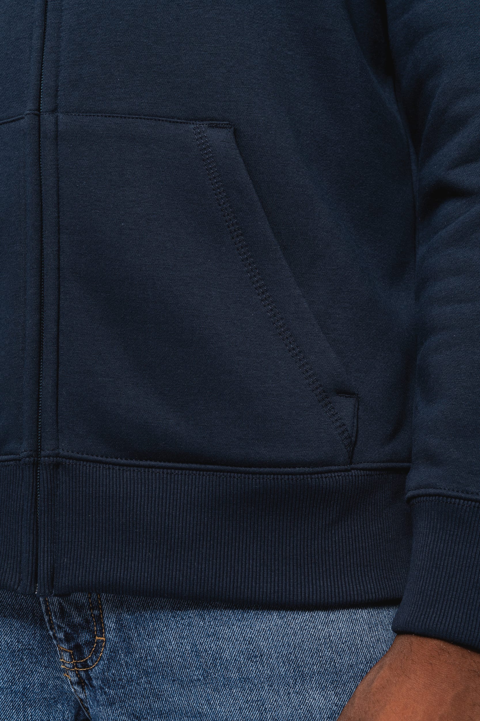 Kapuzensweatshirt mit Reißverschluss