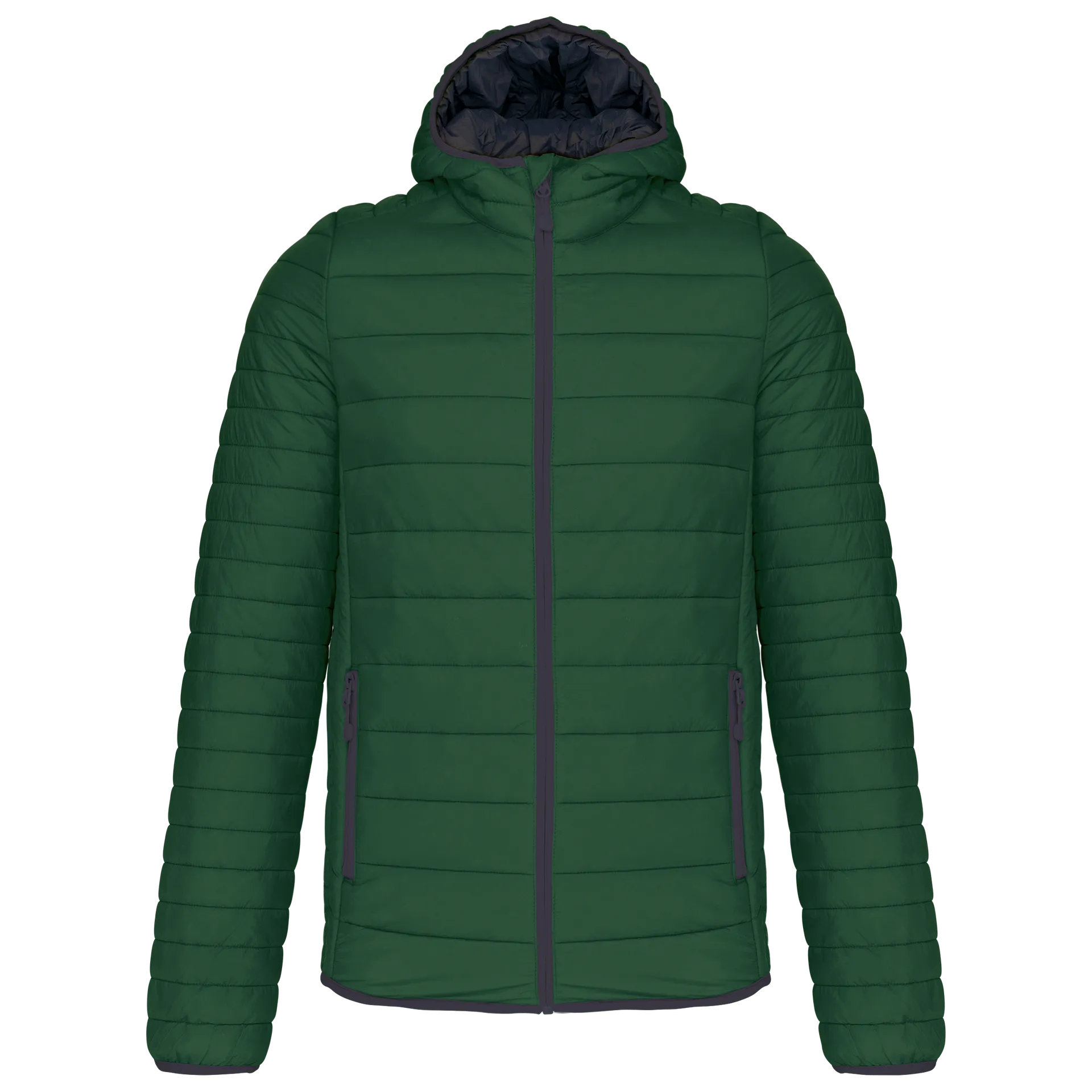 Leichte Herren-Steppjacke mit Kapuze
