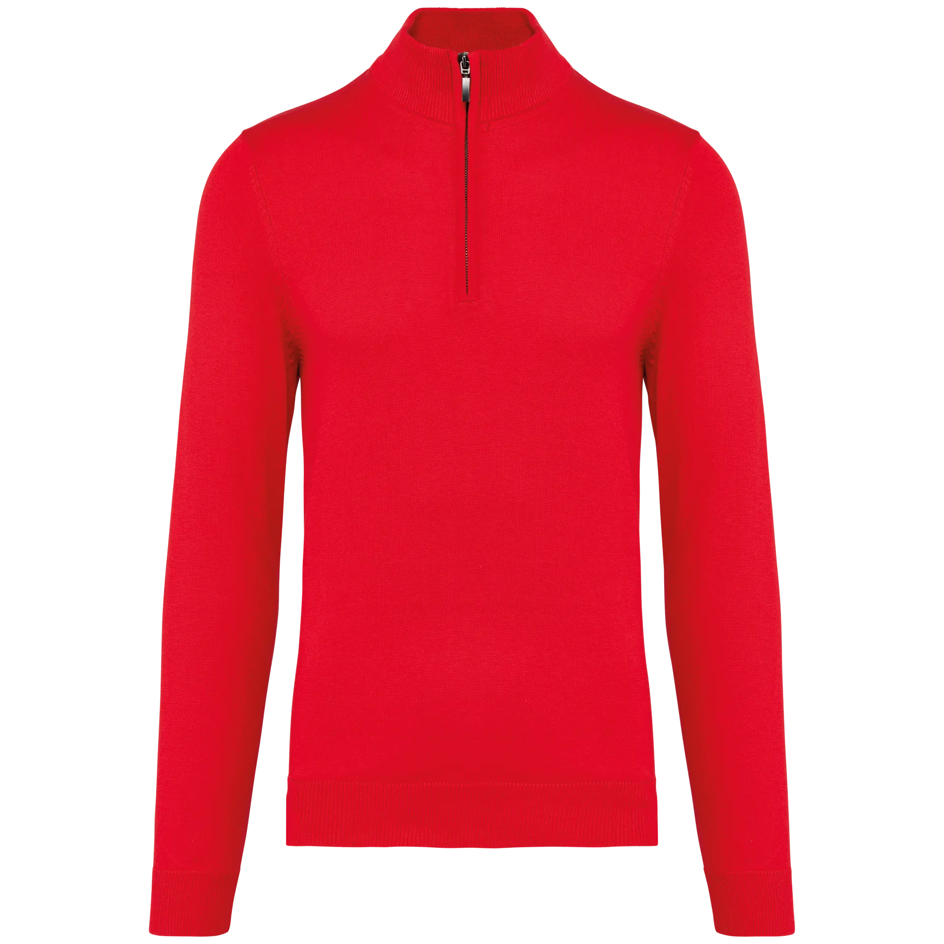 Herrenpullover mit 1/4-Reißverschluss