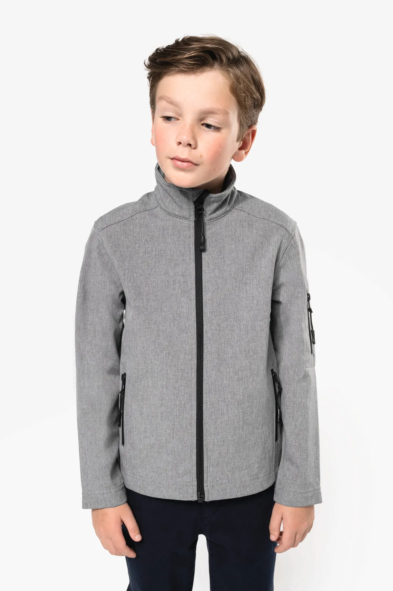 Kinder Softshell-Jacke