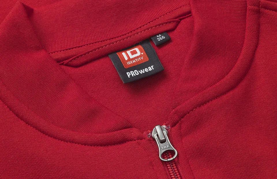 ID Pro Wear Cardigan Herren Sweat – Robuster Zipper-Cardigan 