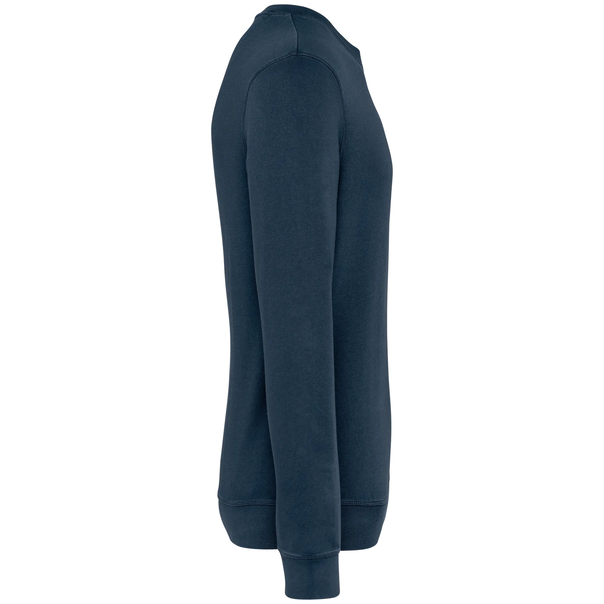 Umweltfreundliches Unisex Sweatshirt mit Rundhalsausschnitt aus French Terry